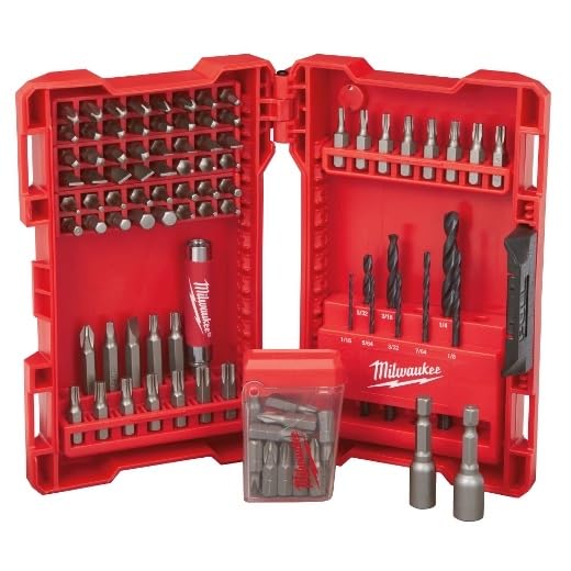 Milwaukee 48-89-1561 95-Piece Drill and Drive Bit Set - Complete Screwdriver & Fastener Kit for DIY Projects, Home Repairs & Professional Construction Work
