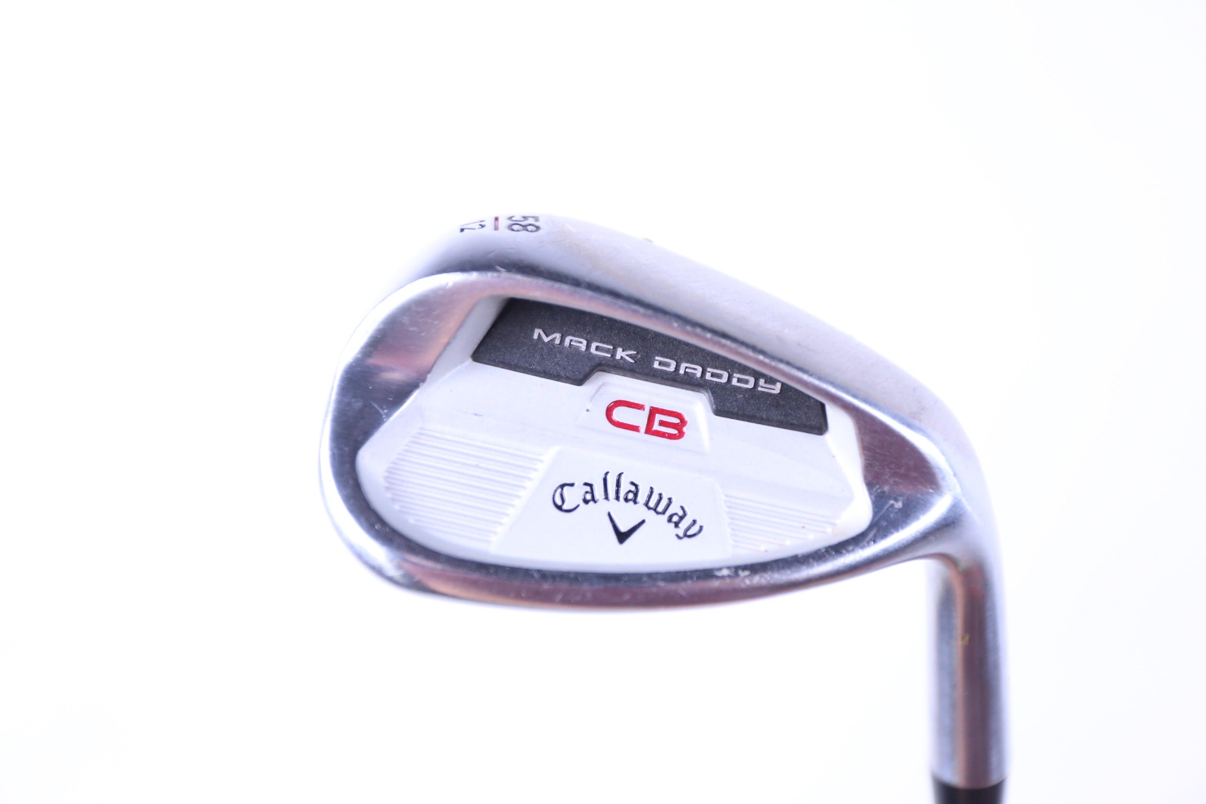 Used Callaway Mack Daddy CB Lob Wedge 58° Right Handed Golf Club - Perfect for Short Game & Bunker Shots