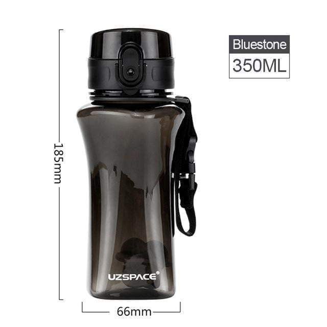 UZSPACE 350ml & 500ml Tritan Plastic Water Bottle - BPA Free Leak Proof Sports Water Bottle for Gym, Hiking, Camping & Travel - Portable Drinkware for Water, Tea, Juice & Cold Beverages
