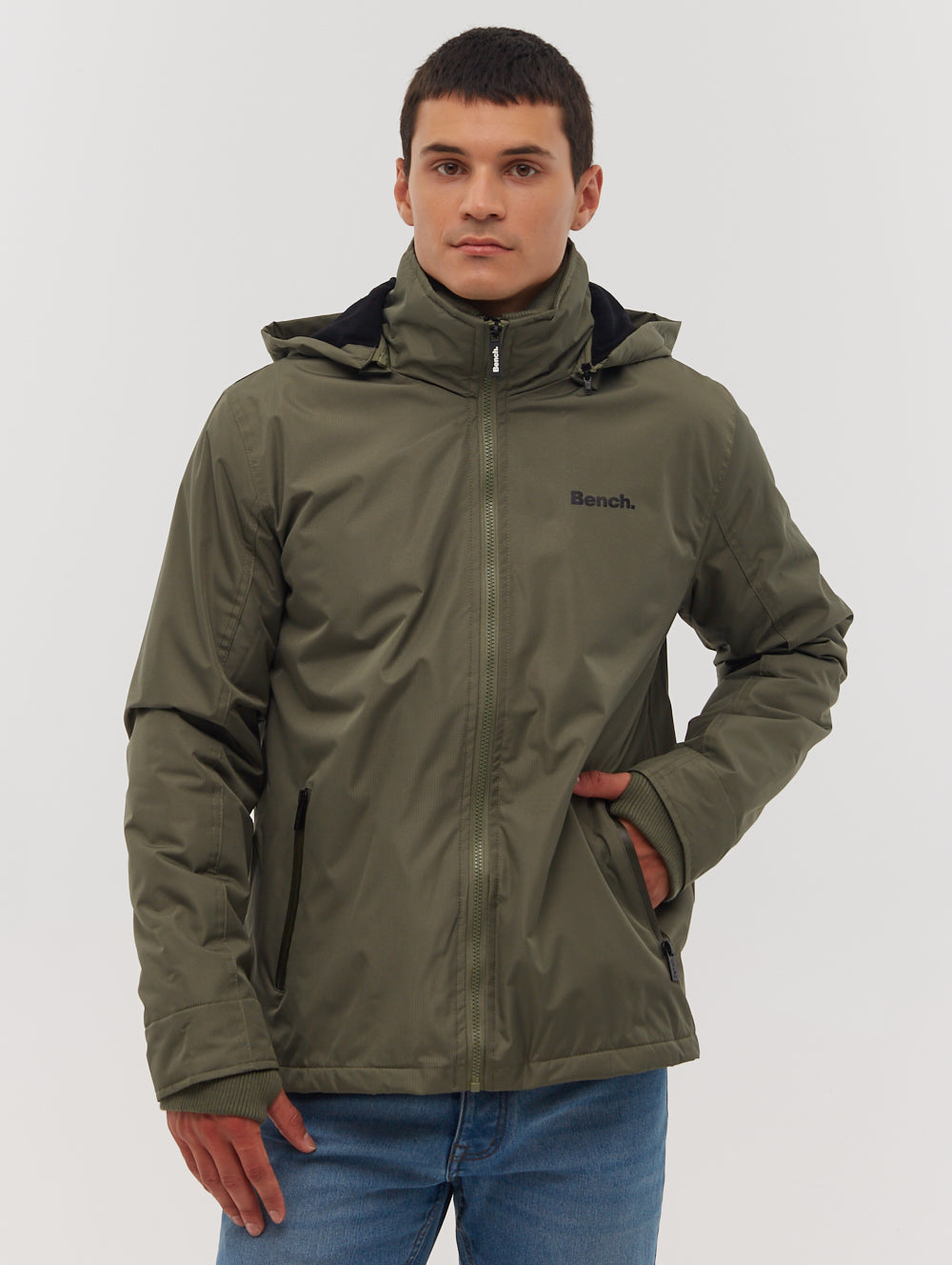 Hawn Double Faced Ripstop Hooded Jacket - Lightweight Waterproof Windbreaker for Outdoor Hiking & Urban Commuting