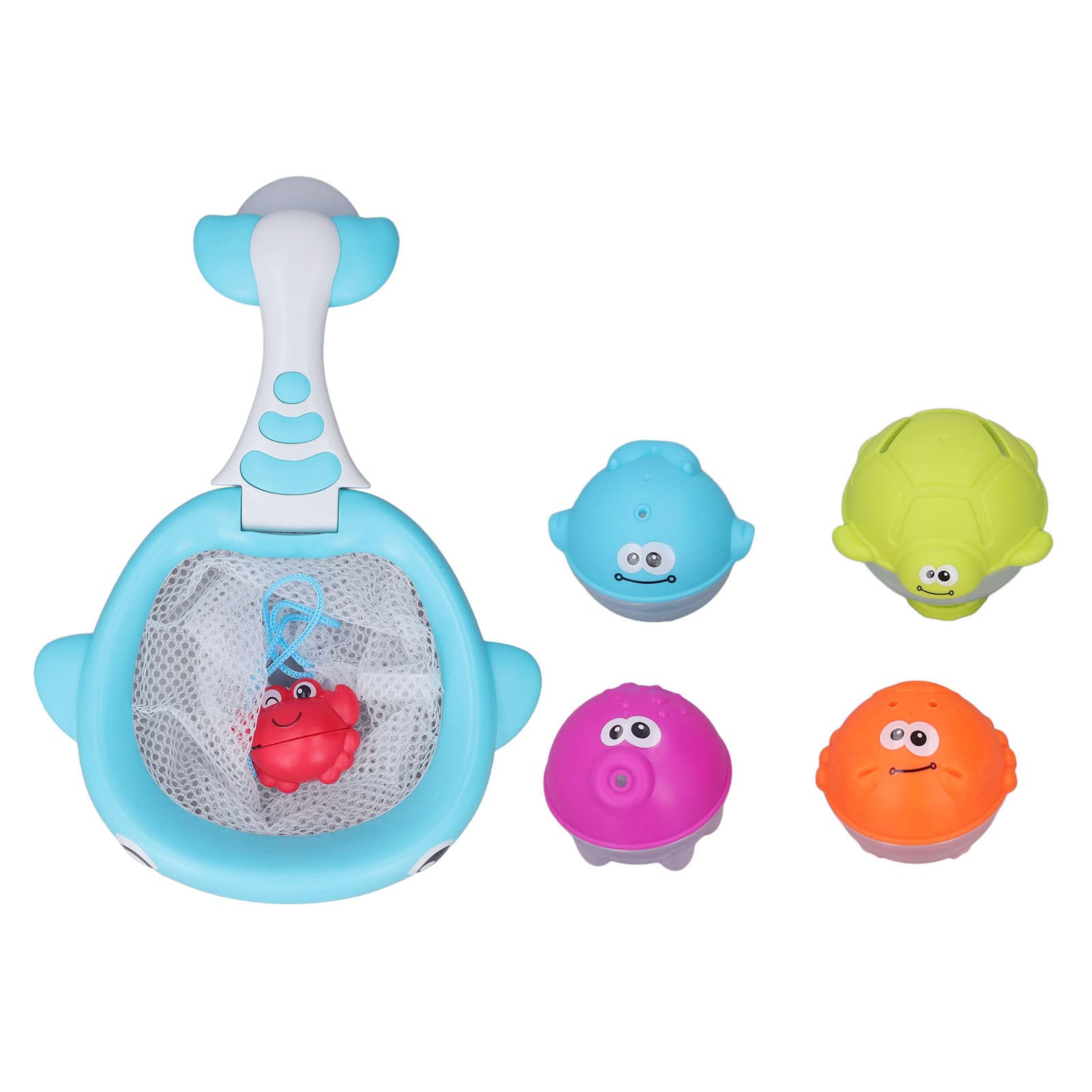 Bathtub Fish Toys for Babies - Easy Grab Floating Squirting Bath Toys for Toddlers | Fun Bath Time & Pool Play for Kids