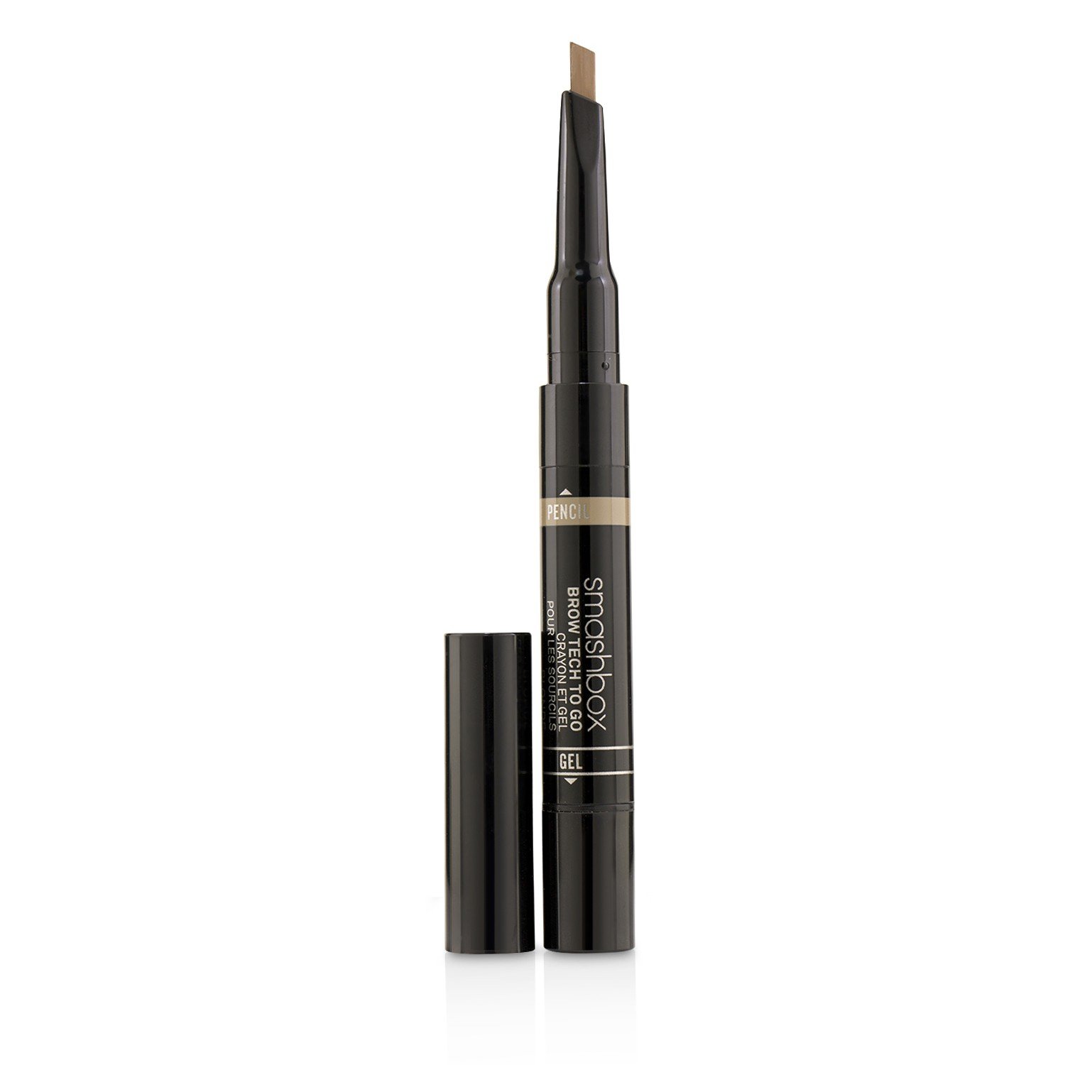 Smashbox Brow Tech To Go Eyebrow Pencil - Blonde, 0.1 oz | Waterproof, Long-Lasting Brow Definer for Natural-Looking Brows | Perfect for Everyday Makeup & On-The-Go Touch Ups