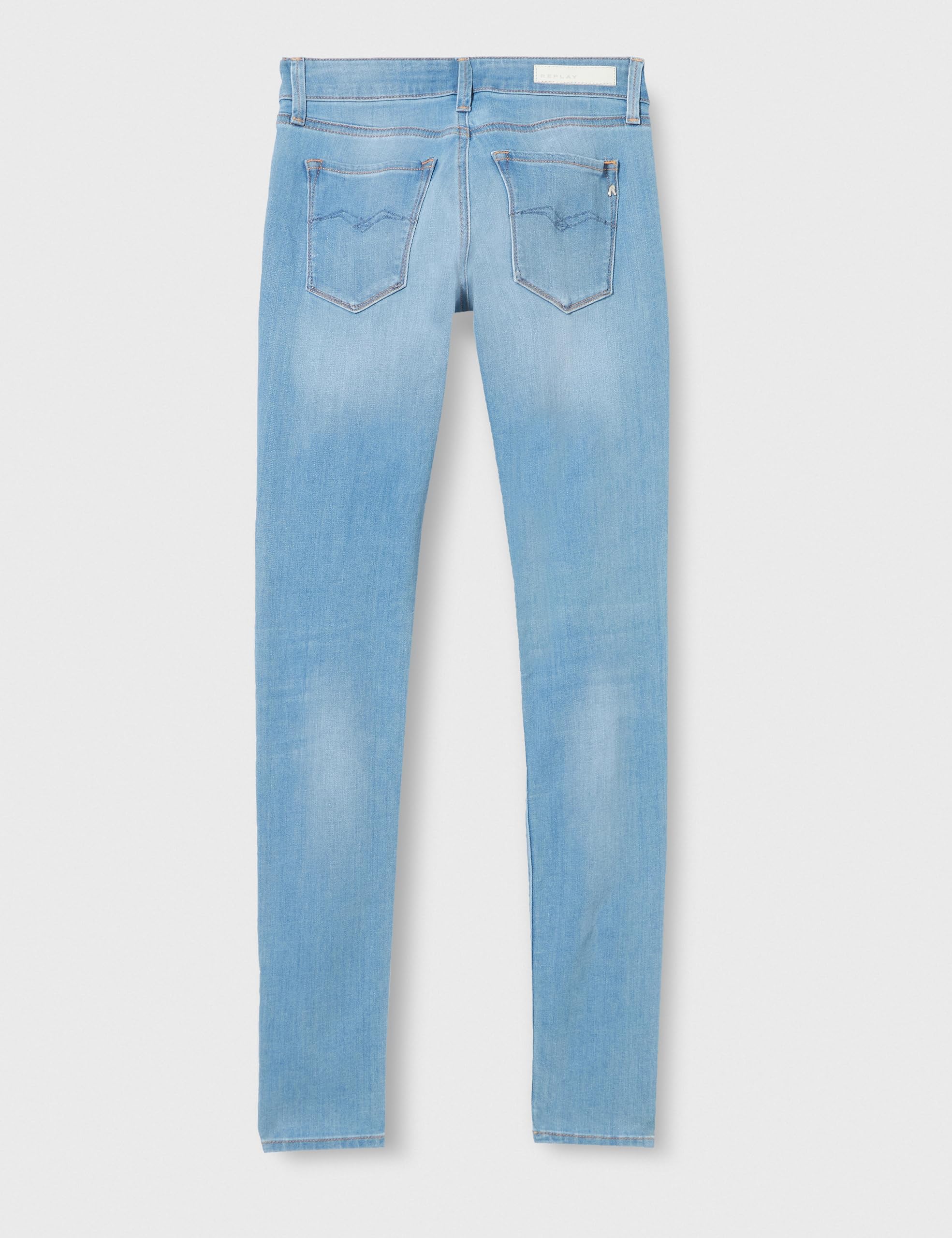 Replay Women's High Waist Skinny Jeans - Stretch Denim Pants for Everyday Comfort | Perfect for Work, Casual Outings & Date Nights