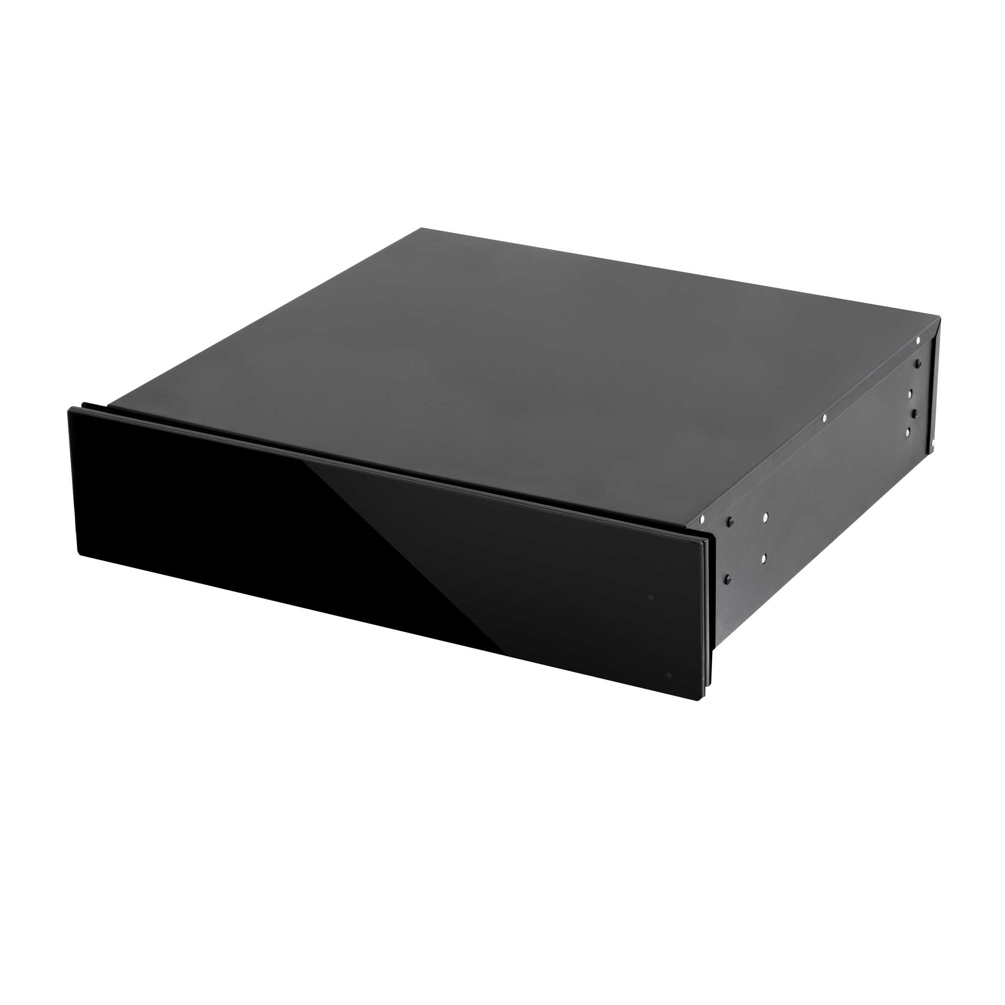Baridi 60cm Built-In Warming Drawer with Push-to-Open & Anti-Slip Mat - Black DH201 - Perfect for Kitchens, Restaurants, and Buffets to Keep Food Warm
