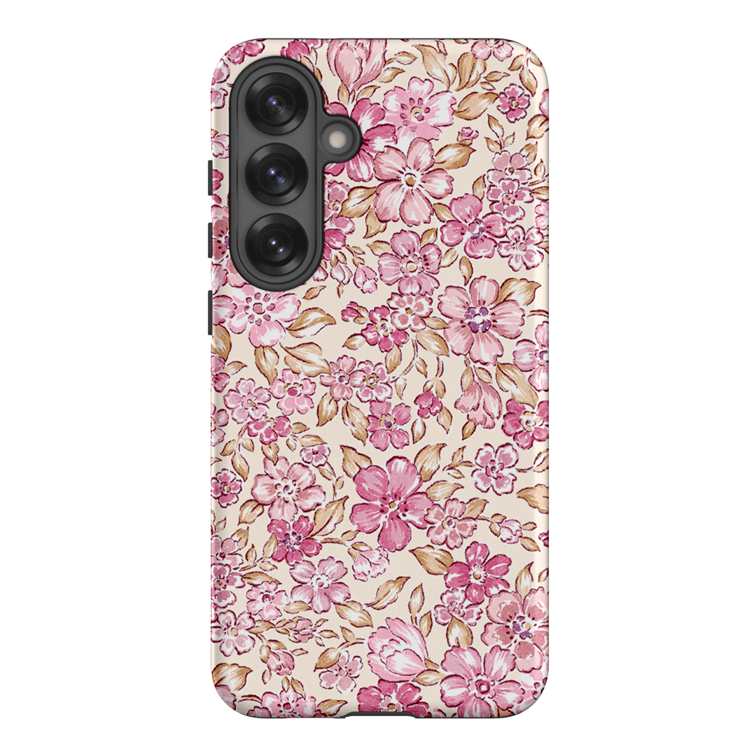 Floral Phone Case for iPhone & Samsung - Elegant Flower Design Protective Cover - Perfect for Everyday Use, Gift Giving & Fashion Accessories