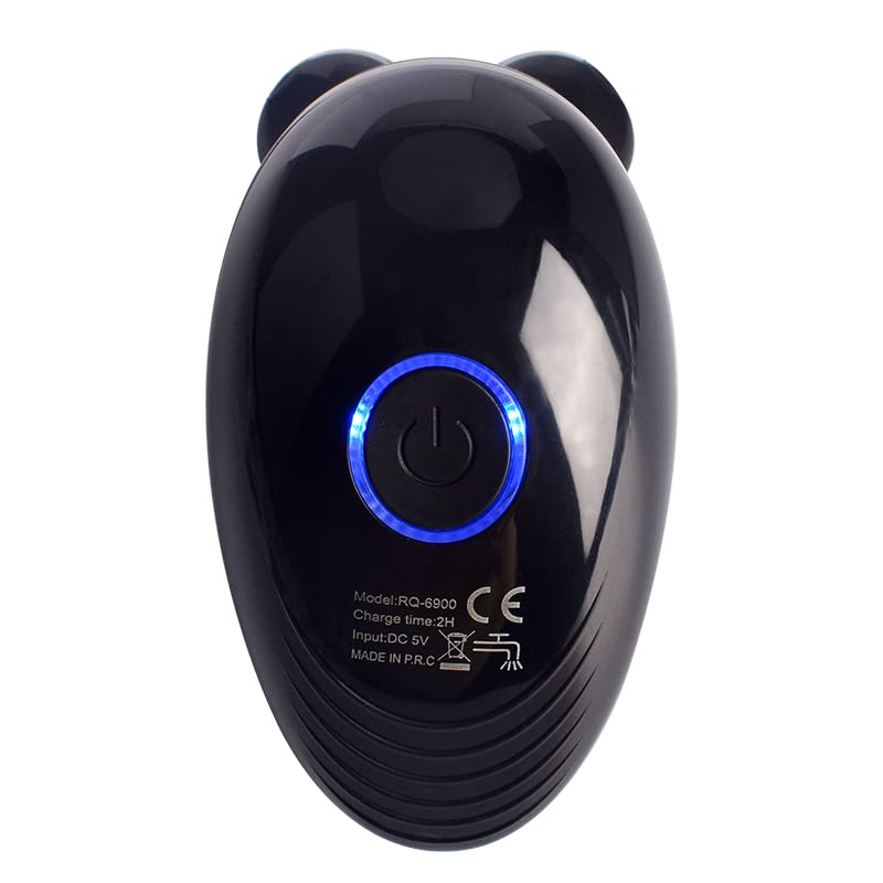 Premium Electric Razor for Men - 5 Blade 4D Floating Head Rechargeable Shaver for Bald Head & Facial Hair - Perfect for Travel, Home & Gym Use - Smooth Shaving Machine & Hair Clipper Trimmer