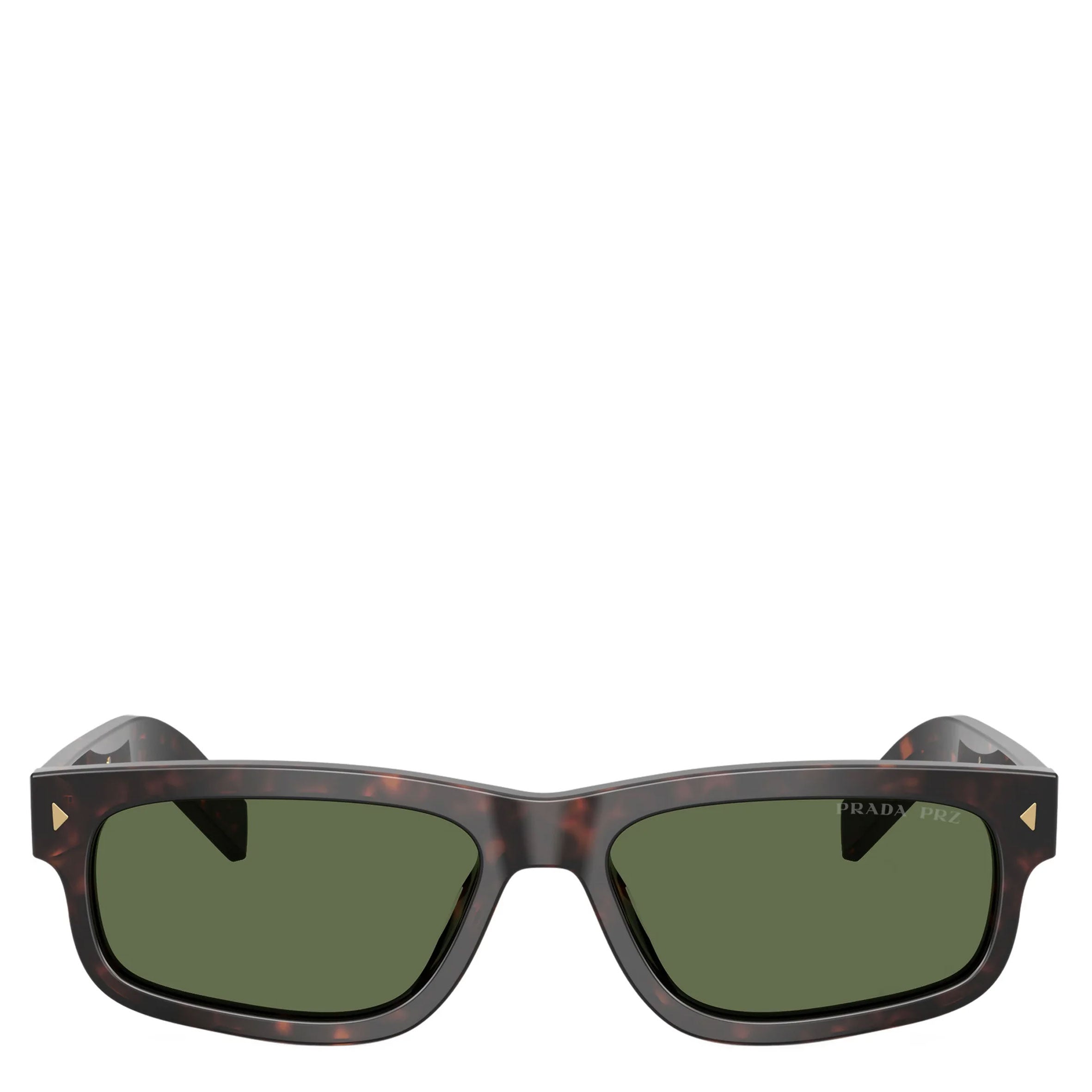 PRADA 0PR B11S Rivet Plaque Tortoise Shell Polarized Sunglasses for Women - UV Protection & Fashion Statement - Perfect for Driving, Beach & Outdoor Activities