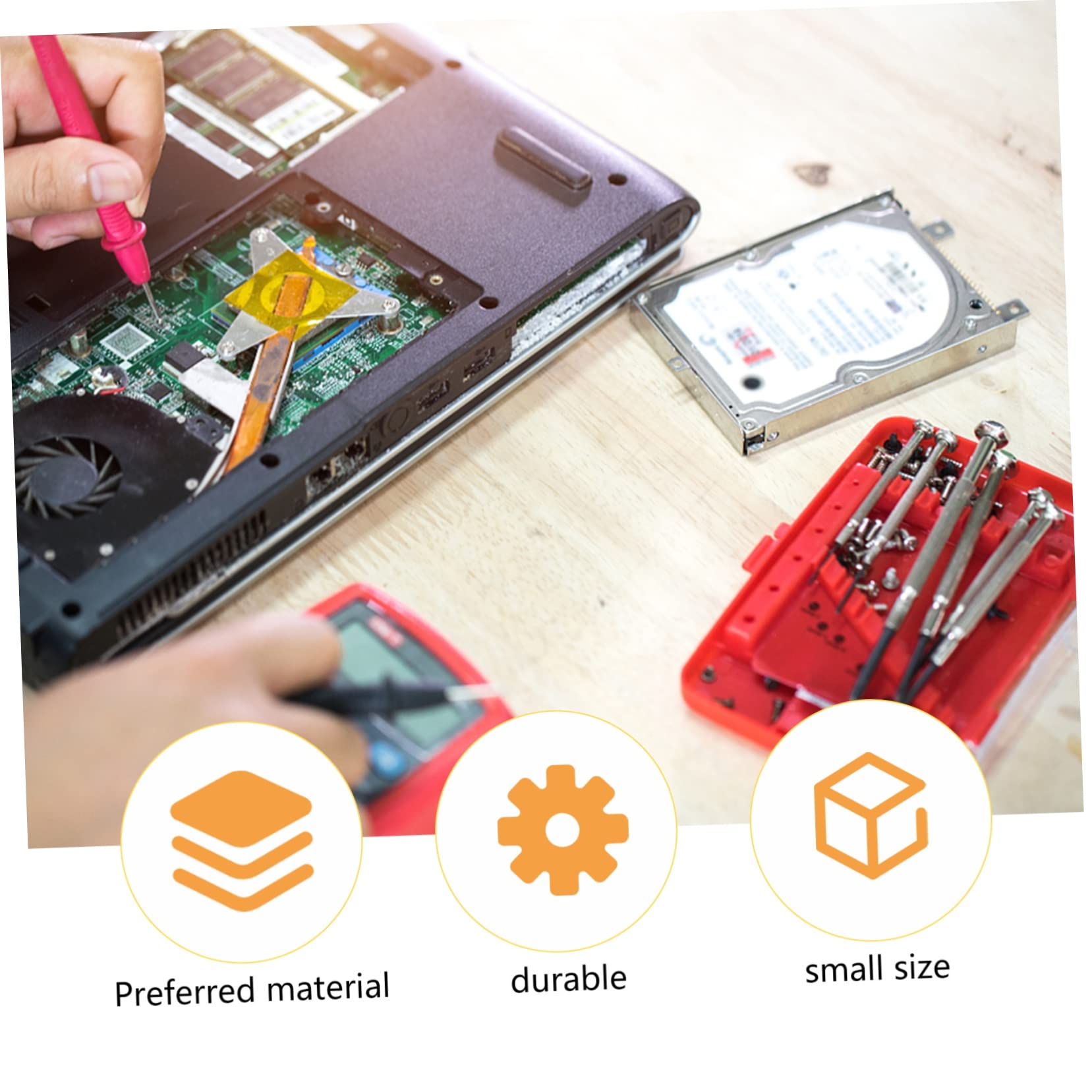 Computer & Laptop SSD Mounting Screws Set - Hex Nut & Screwdriver Included for 2.5