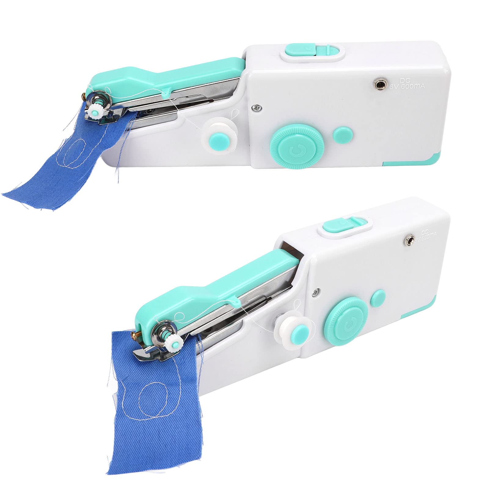 Jeanoko Mini Portable Cordless Handheld Sewing Machine Kit for Beginners - Easy Fabric Repair, DIY Crafts & Travel Sewing | Perfect for Kids, Adults, Home Mending & Emergency Clothing Fixes