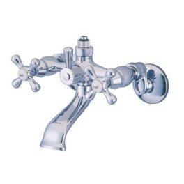 ED2661 Double Cross Handle Tub Filler with 3/8