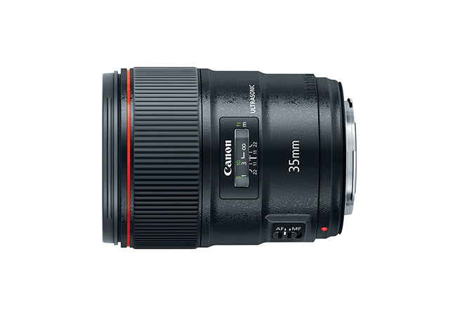 Canon EF 35mm f/1.4L II USM Wide Angle Lens for Photography - Perfect for Portraits, Landscapes & Low Light Shooting