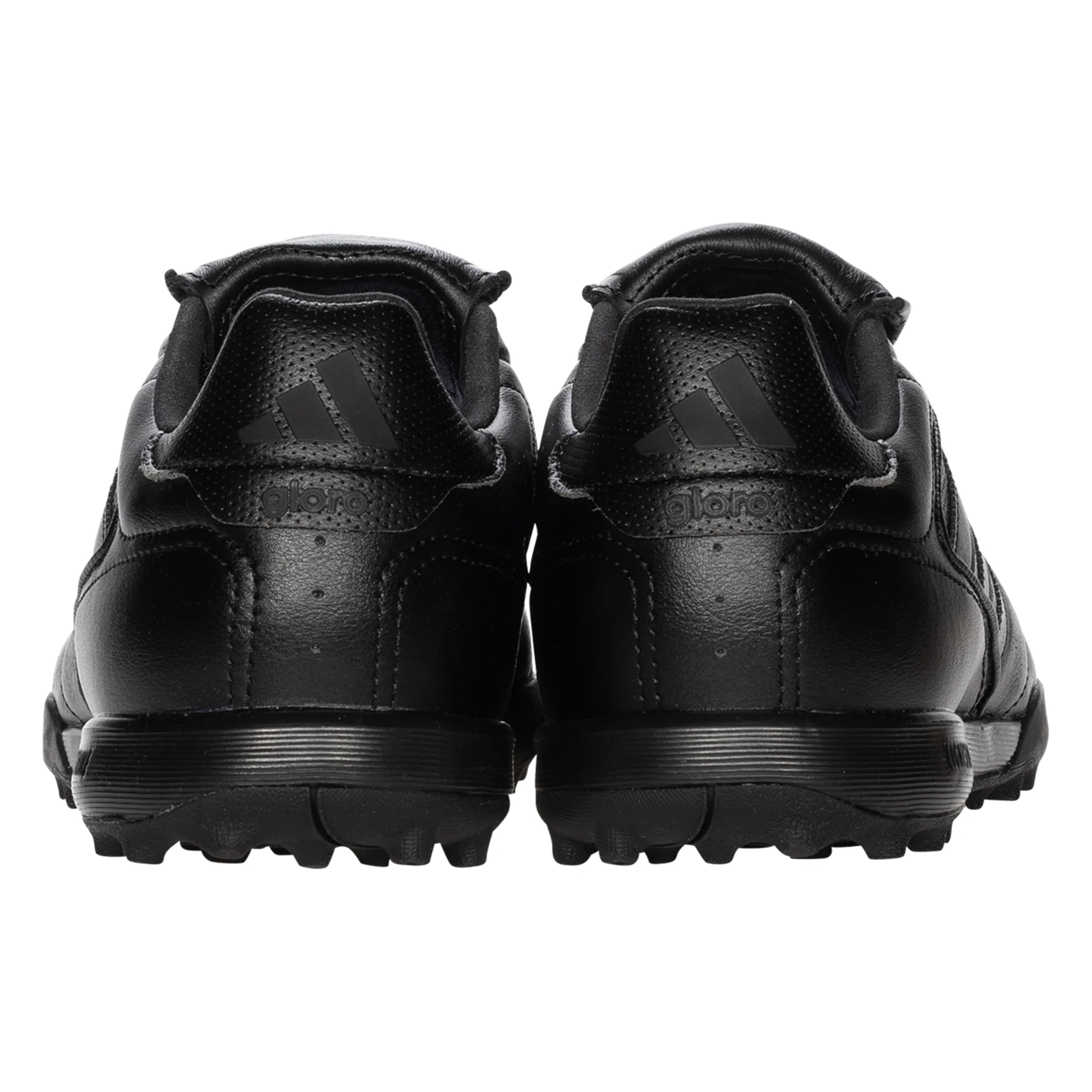 Adidas Copa Gloro II Turf Soccer Cleats - Men's Black/Black Football Shoes for Artificial Grass & Turf Fields - Perfect for Training & Matches