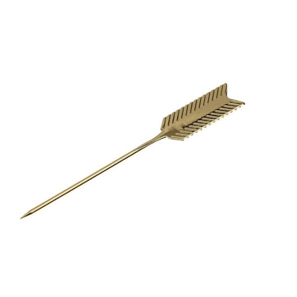 Premium Gold Arrow Cocktail Picks - Elegant Drink Garnish for Martini, Whiskey & Party Appetizers | Perfect for Home Bars, Weddings & Cocktail Parties