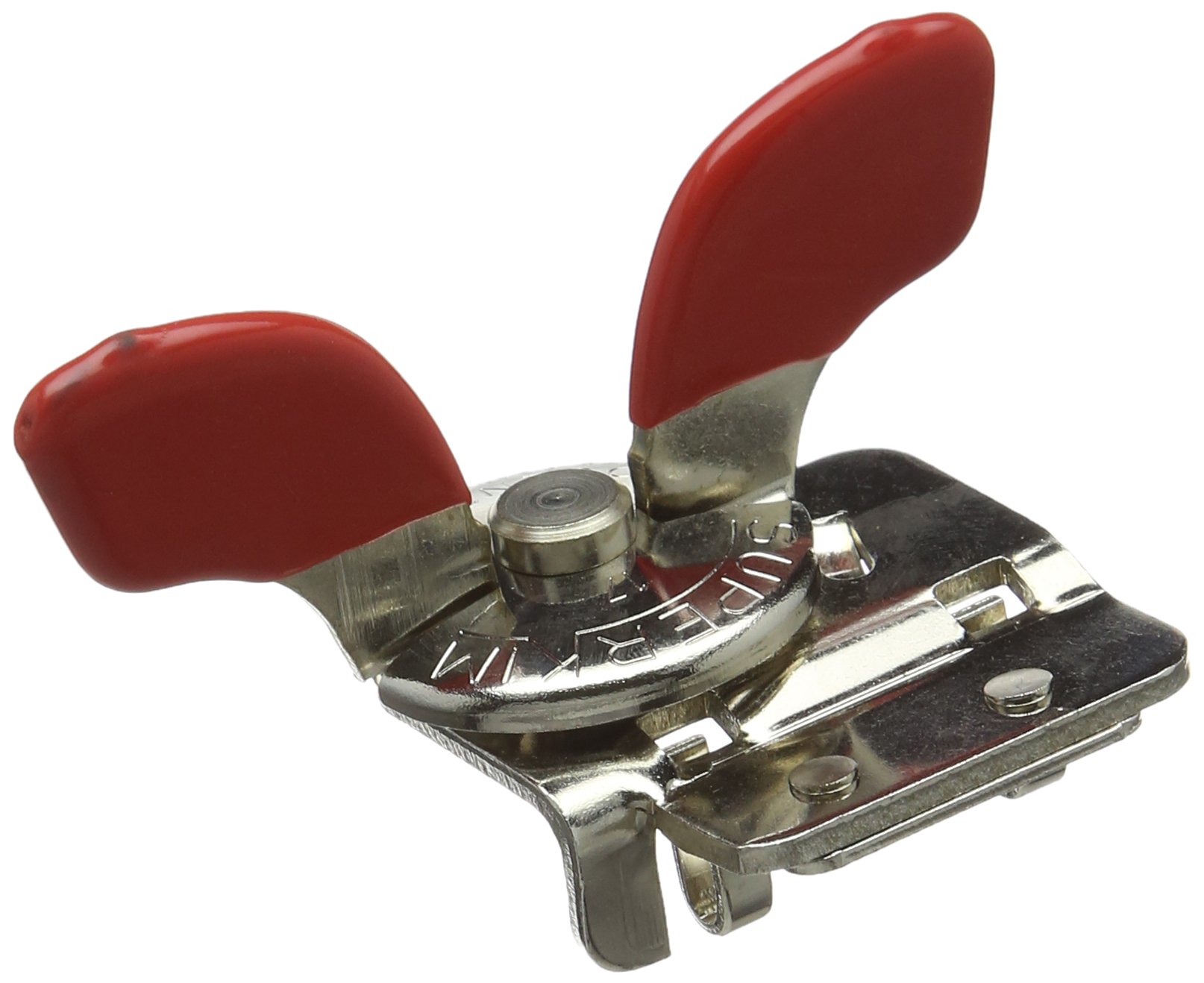 Premium Safety Can Opener - No Sharp Edges, French-Made, Red - Ideal for Kitchen, Camping & Emergency Preparedness