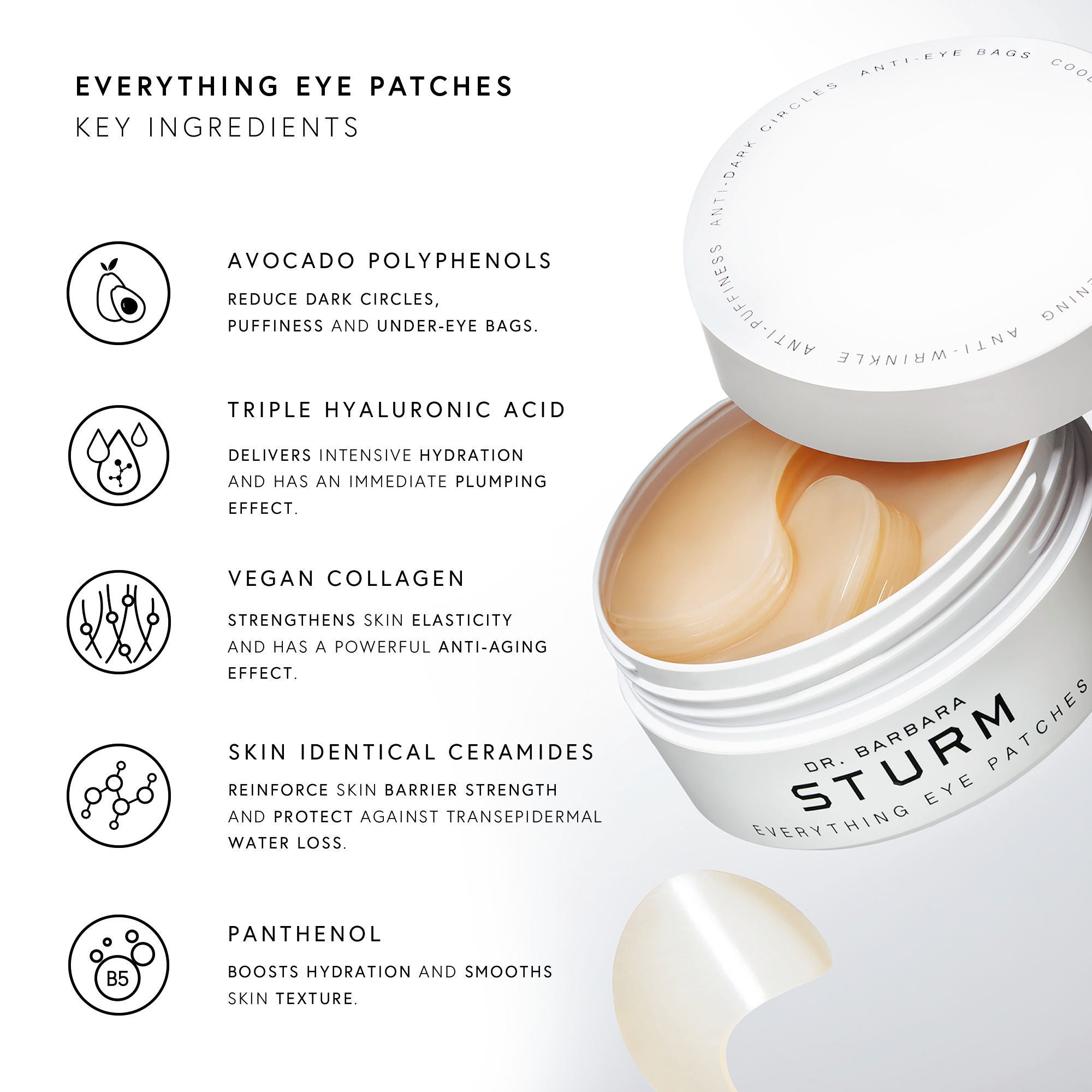 Best Under Eye Patches for Dark Circles & Puffiness - Hydrating Gel Eye Masks for Women & Men - Perfect for Skincare Routine, Travel & Overnight Use