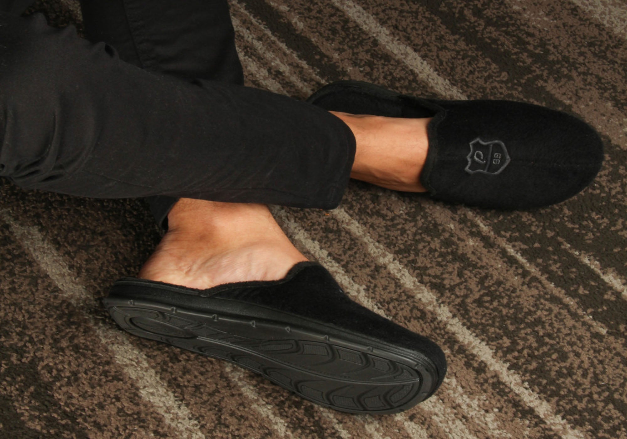 **Mindy Women's Brazilian Closed Toe Open Back Comfort Slippers - Soft & Cozy House Shoes for Relaxing at Home, Lounging & Spa Days**