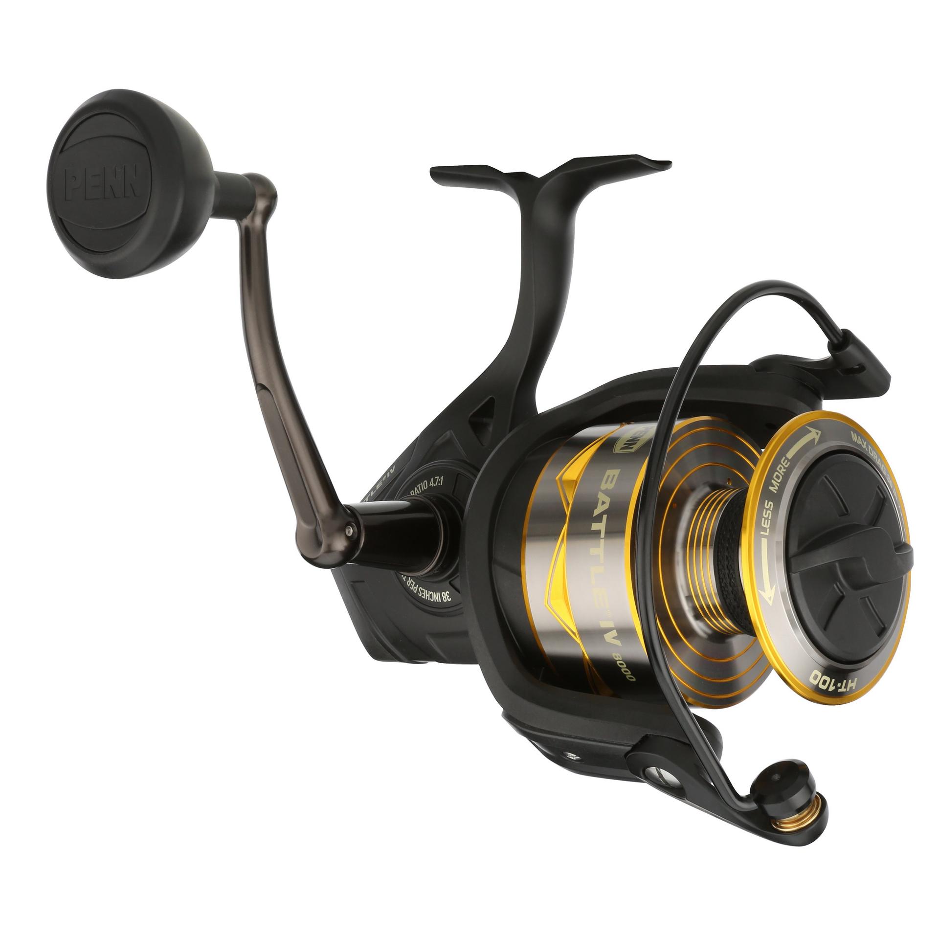 Battle IV Spinning Reel - High Performance Fishing Reel for Saltwater & Freshwater | Perfect for Bass, Trout & Offshore Fishing