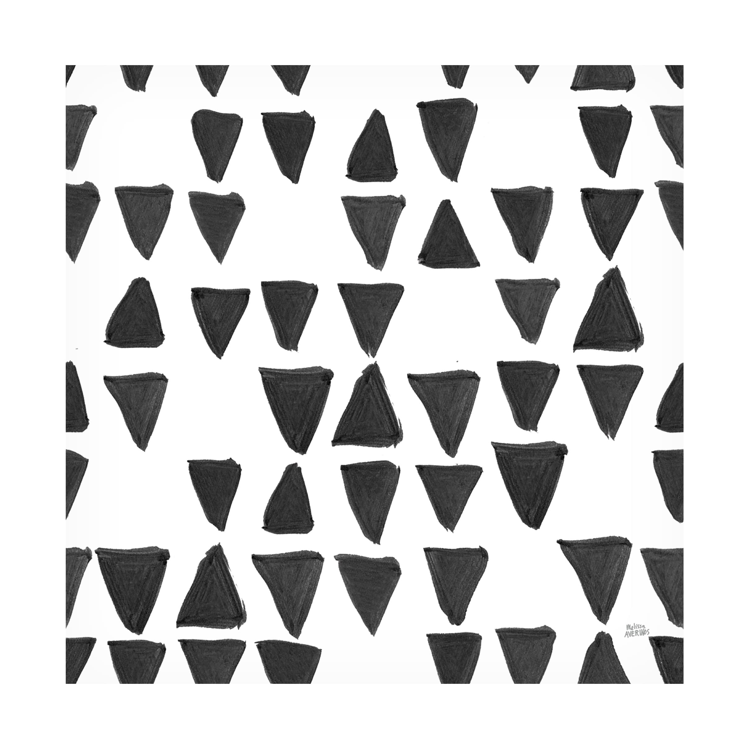 Trademark Fine Art 'Scandy Baby Pattern XIIIB' Canvas Wall Art by Melissa Averinos - Modern Nursery Decor, Baby Room & Home Decoration