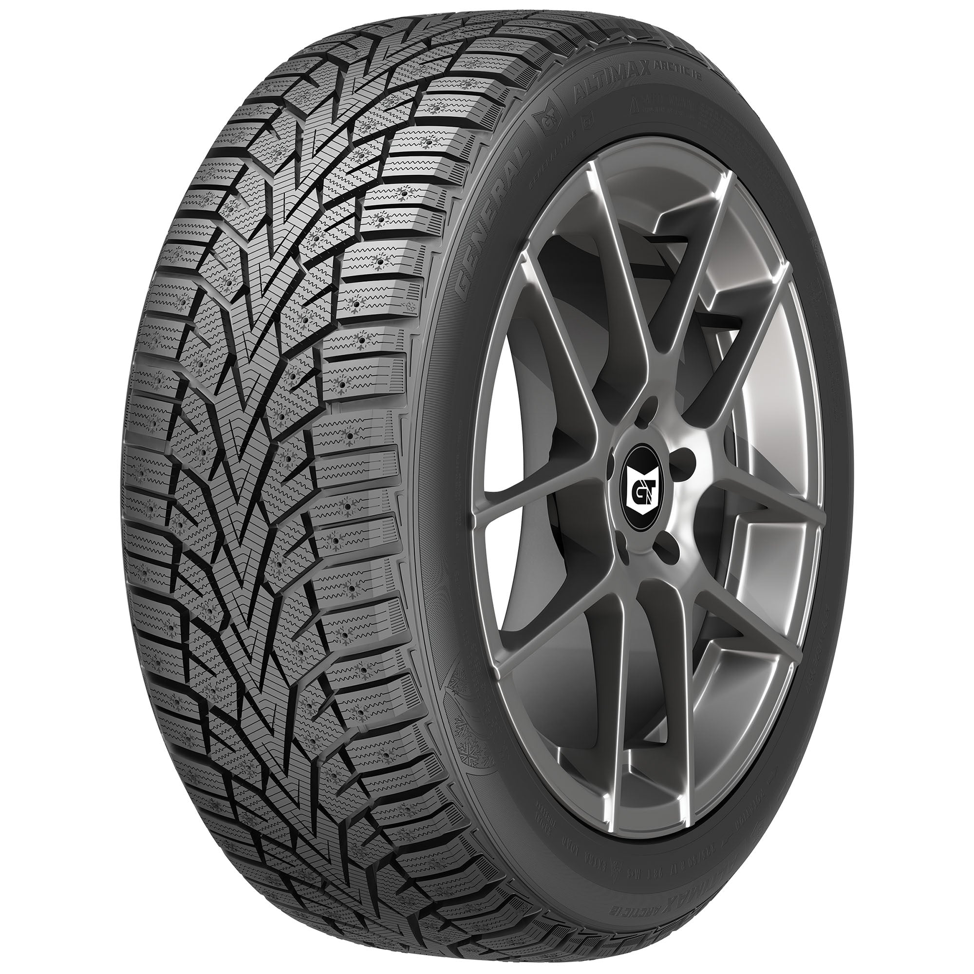 General Altimax Arctic 175/65R15 88T Studded Winter Tires - Premium Snow & Ice Traction for Cars, SUVs & Light Trucks - Ideal for Harsh Winter Driving Conditions