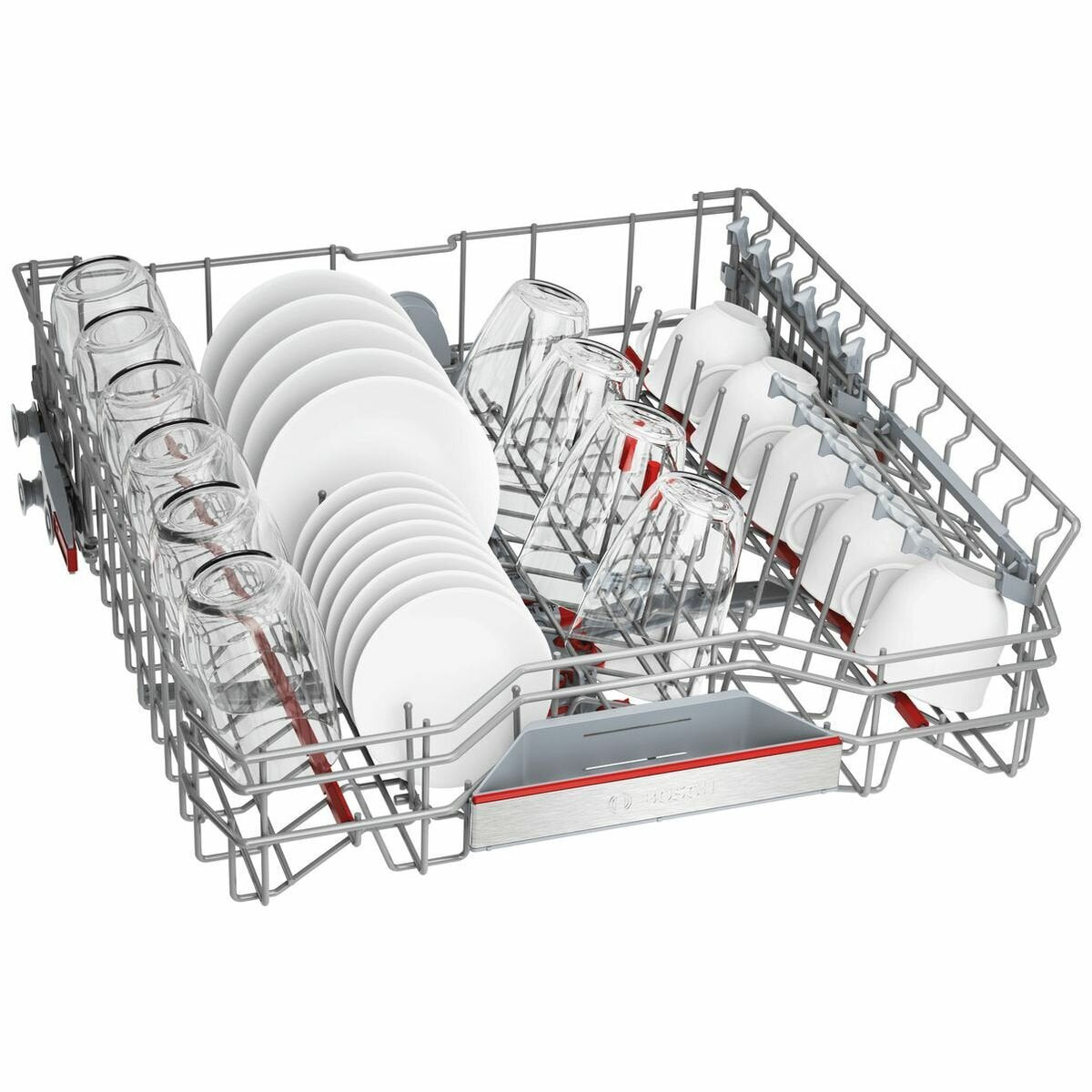 Bosch Series 6 Freestanding Dishwasher - 16 Place Settings, 42 dB, White (SMS6HCW01A) | Energy Efficient & Ultra Quiet | Perfect for Large Families & Open-Plan Kitchens