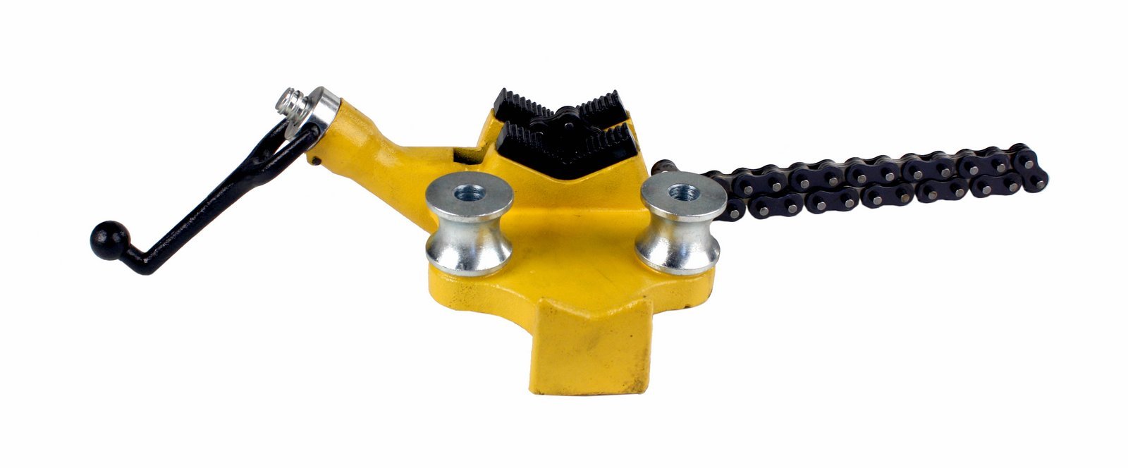 Steel Dragon Tools BC 510 6-inch Heavy Duty Bench Chain Pipe Vise - Perfect for Plumbing, HVAC, and Metalworking Projects