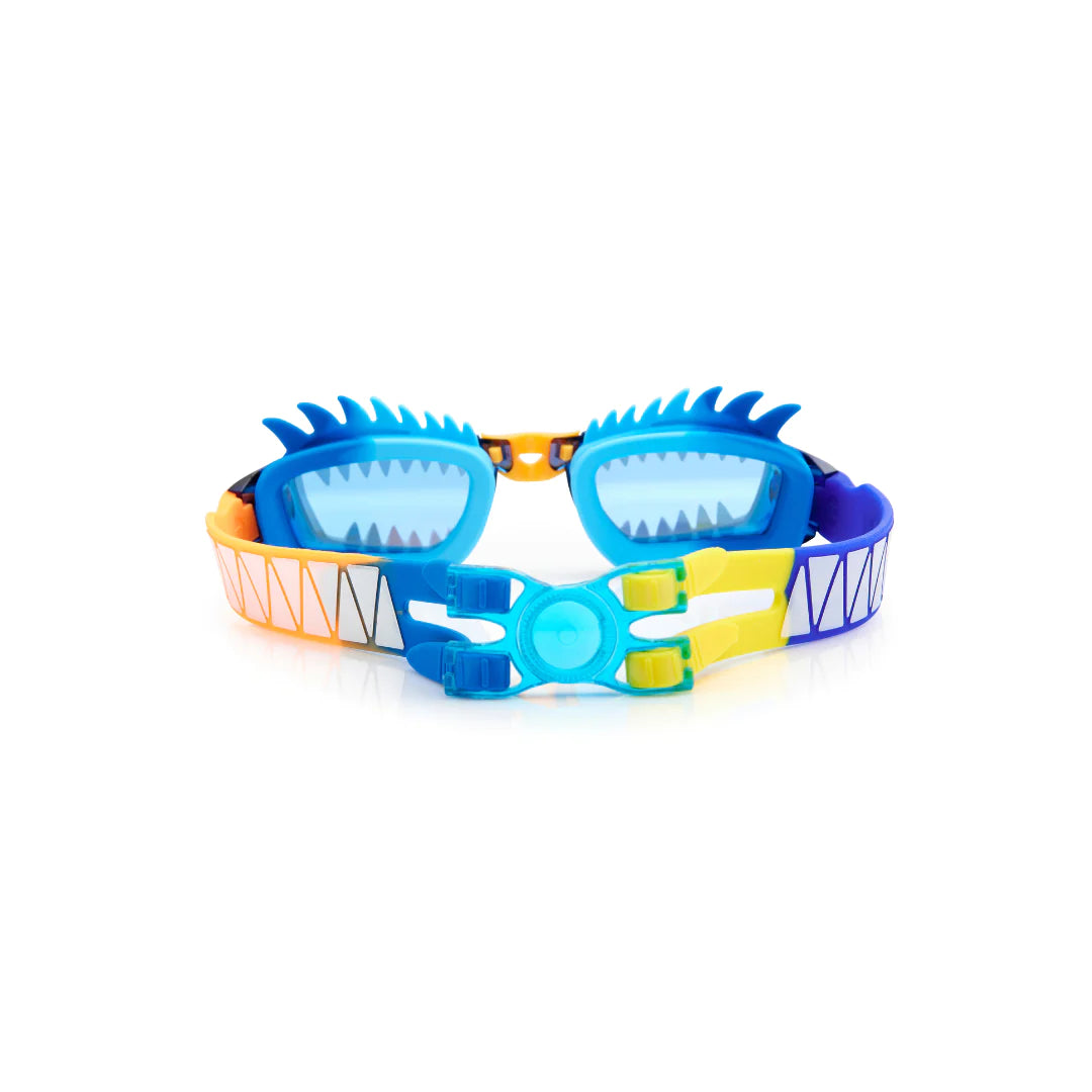 Bling2o Kids Swim Goggles - Blue Dragon Design | Anti-Fog UV Protection Swimming Goggles for Boys & Girls | Perfect for Pool, Beach & Water Sports