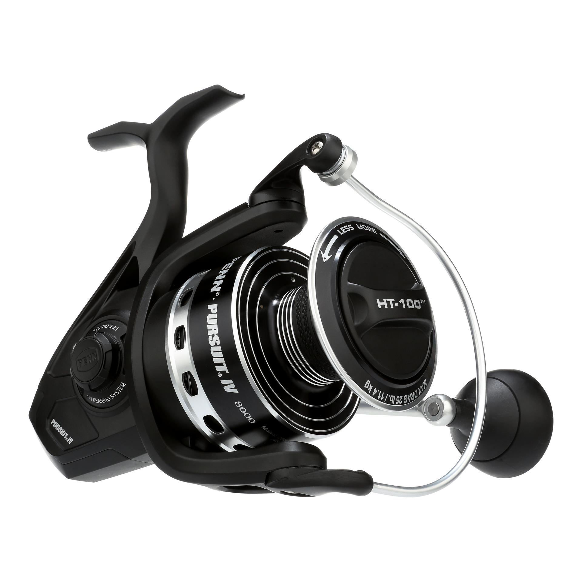 Pursuit® IV Spinning Reel - High Performance Saltwater Fishing Reel with Smooth Drag System | Perfect for Offshore, Inshore, and Surf Fishing Adventures