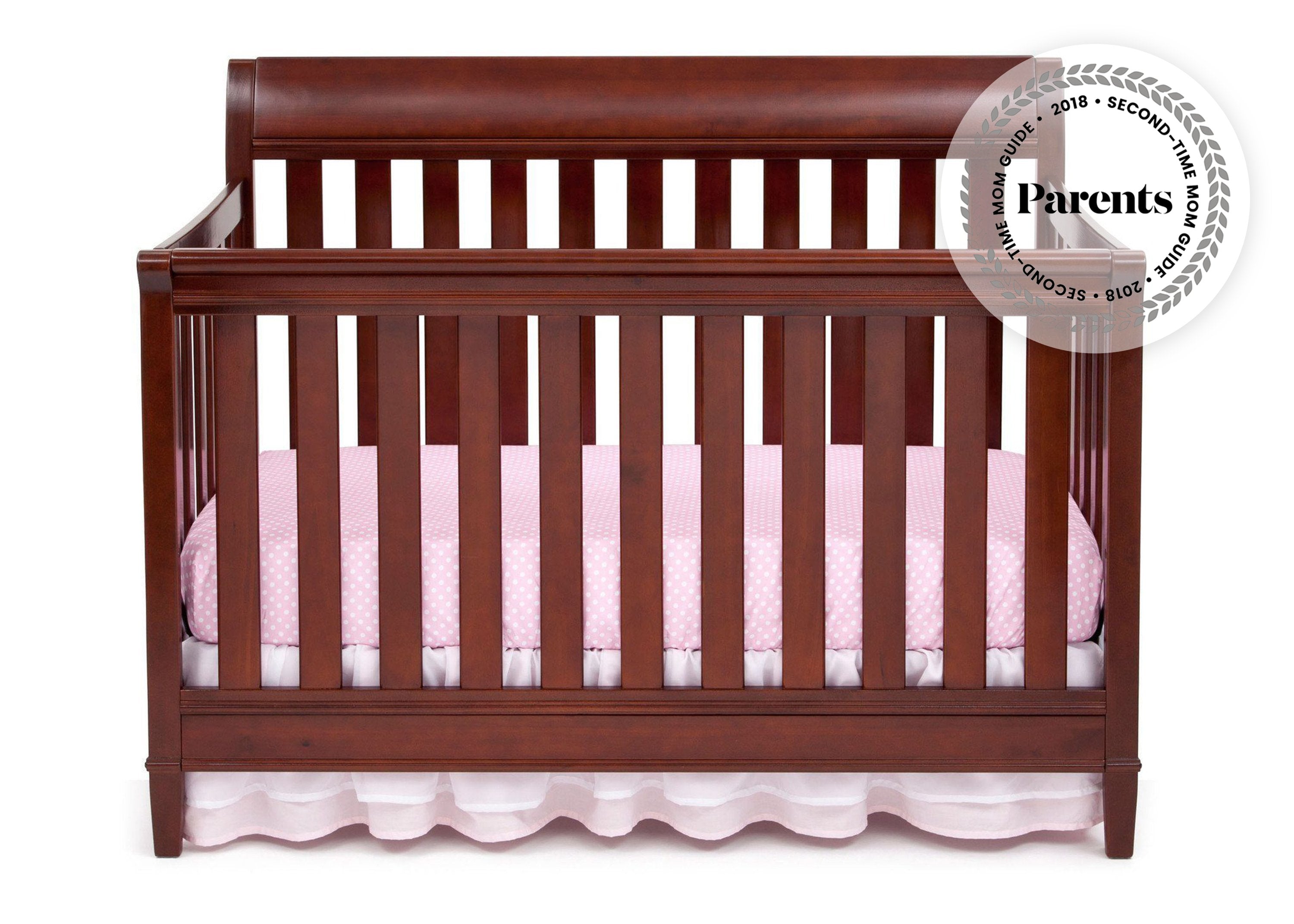 Haven 4-in-1 Convertible Baby Crib - Toddler Bed, Daybed & Full-Size Bed - Safe Nursery Furniture for Newborns to Teens - Perfect for Bedrooms, Daycare & Guest Rooms