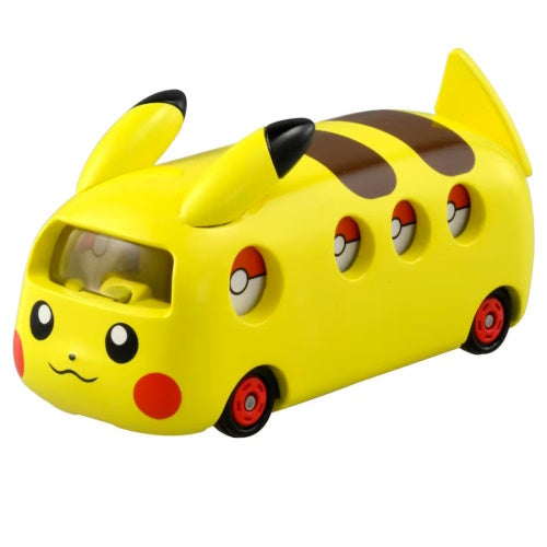 Takara Tomy Pokemon Dream Tomica 151 Pikachu Pokedoko Dokoikocar 3 Inch Die-Cast Toy Car - Perfect for Collectors & Kids' Playtime