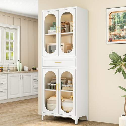 White-4 Doors and 1 Drawer