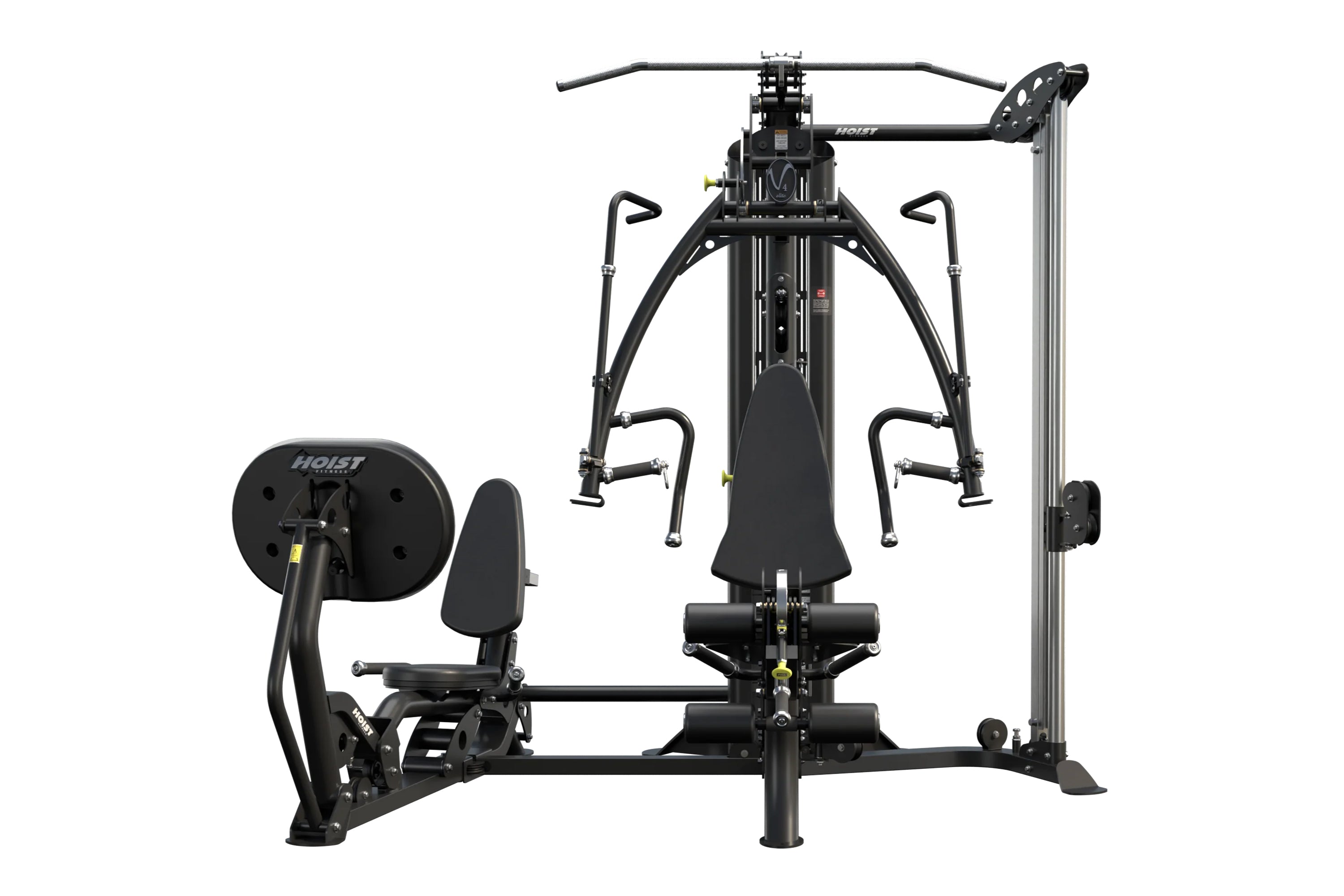 Hoist V4 Elite Home Gym System - Full Body Workout Equipment for Strength Training & Fitness - Perfect for Home Gym, Garage, or Small Spaces (Summer Sale)