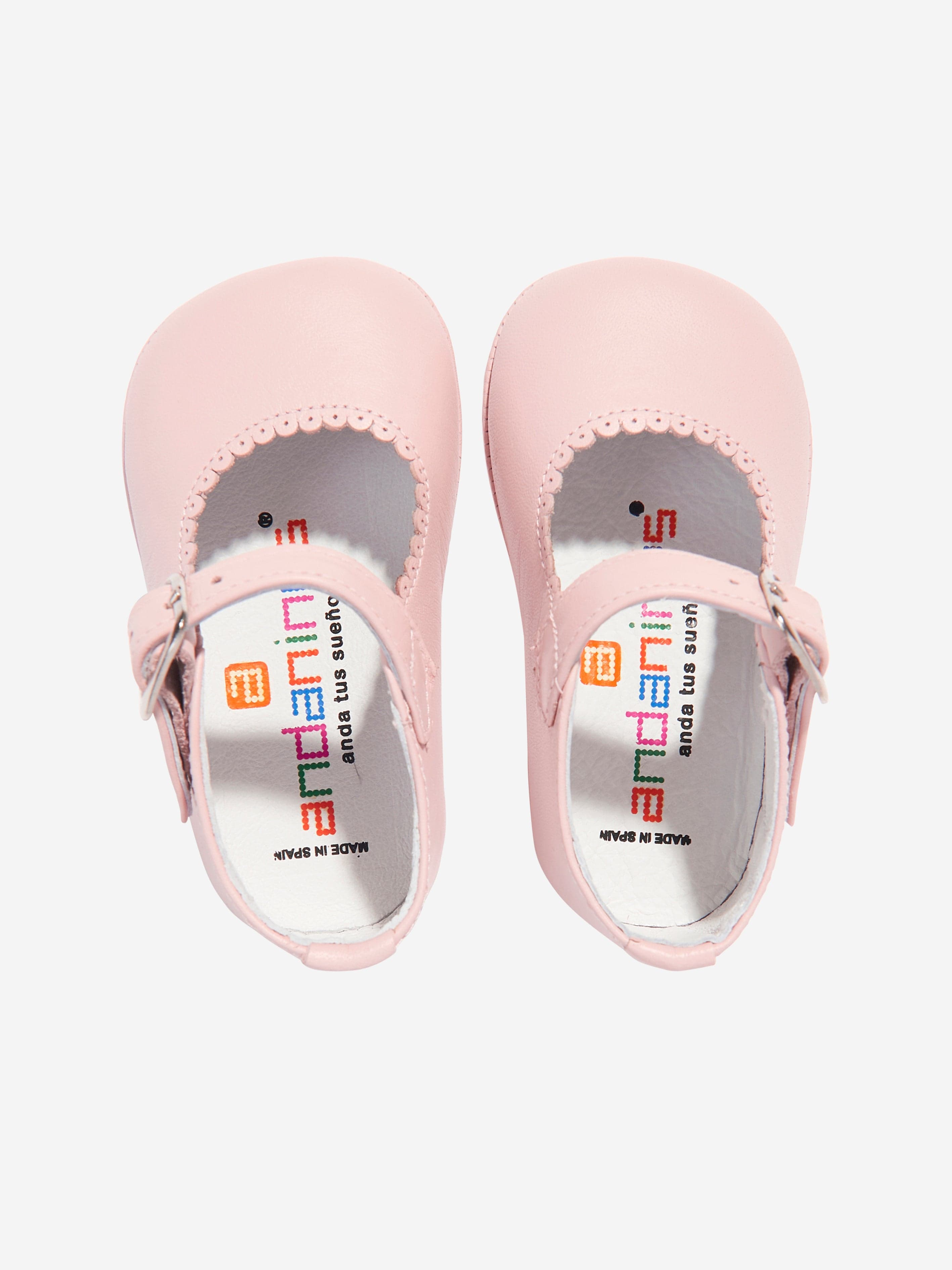 Pink Leather Mary Jane Shoes for Baby Girls - Comfortable & Stylish First Walking Shoes for Toddlers, Infants & Newborns - Perfect for Special Occasions, Parties & Everyday Wear