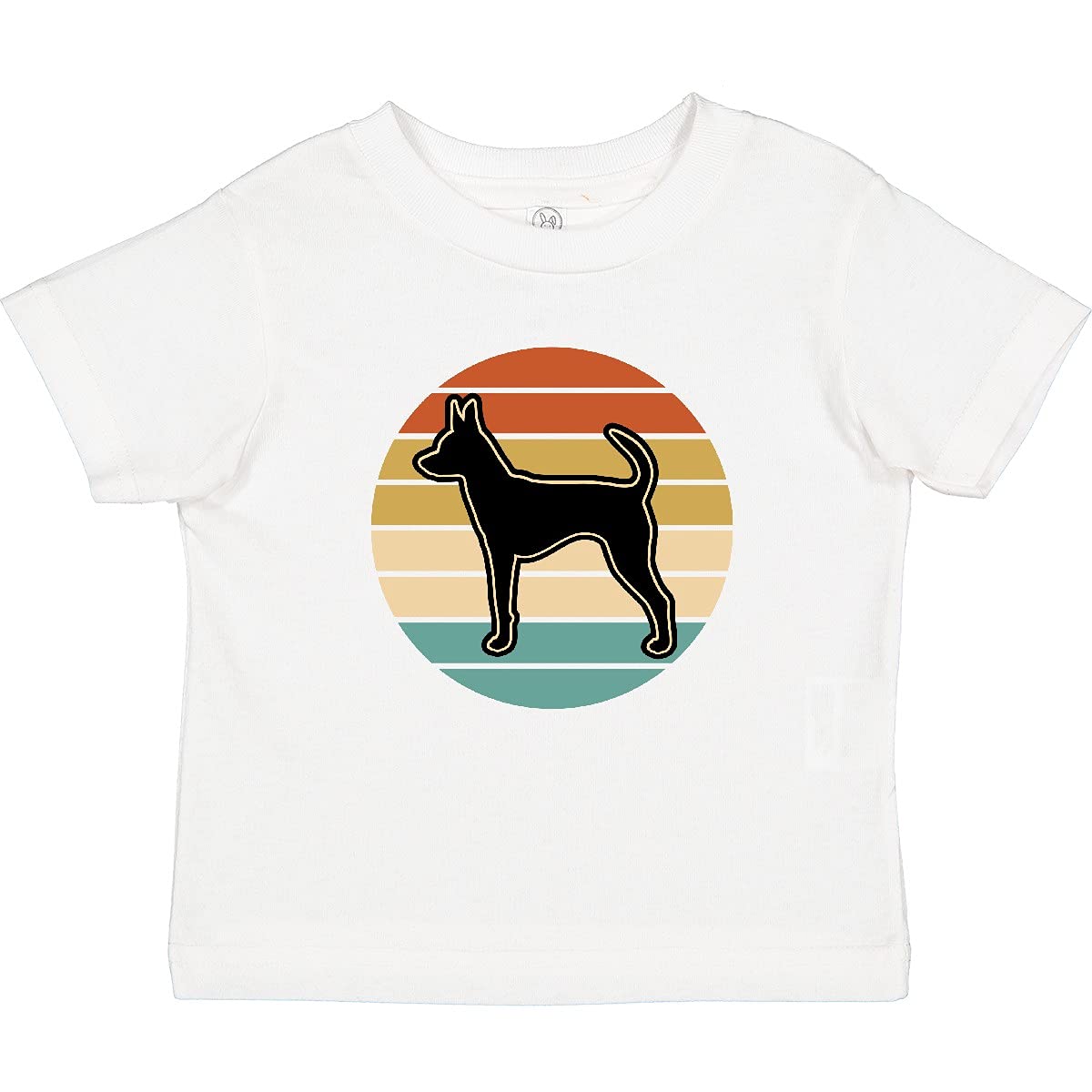 Inktastic Russian Toy Terrier Dog Graphic Baby T-Shirt - Cute Puppy Apparel for Toddlers & Infants - Perfect for Playdates, Birthday Parties & Family Photos