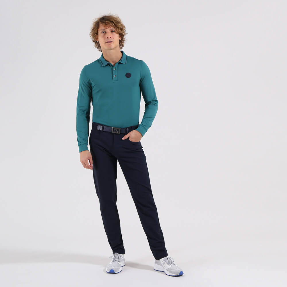 ANNUNCIO PRO THERM® Lightweight Performance Polo Shirt for Men - Moisture Wicking & Breathable - Final Sale - Perfect for Golf, Tennis & Outdoor Activities