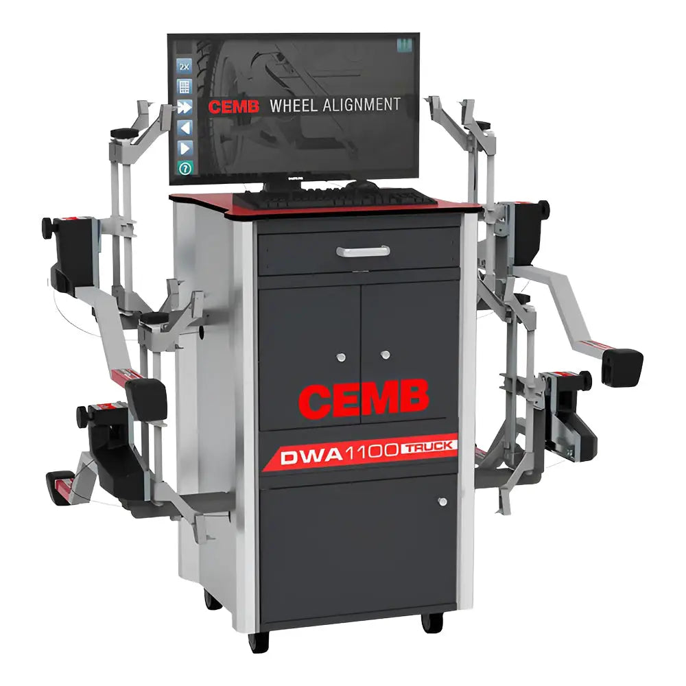 Cemb DWA1100TRUCK Truck Wheel Alignment System - Professional Heavy Duty Vehicle Wheel Alignment Tool for Accurate Adjustments | Perfect for Auto Repair Shops, Fleet Maintenance & Truck Service Centers