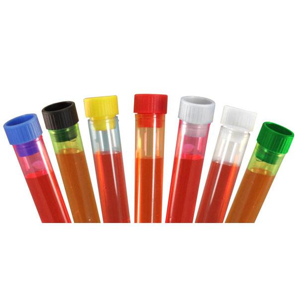 BarConic® 100-Pack Plastic Test Tube Caps - Secure Seal for Lab Tubes, Sample Storage & Science Experiments | Ideal for Laboratories, Schools & DIY Science Projects