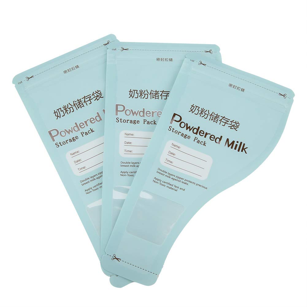 30 Pack BPA-Free Baby Food Storage Bags | Reusable Milk Powder Dispenser & Formula Container (50g Capacity) | Portable Infant Feeding Pouches for Toddlers | Perfect for Travel, Daycare & On-the-Go Parenting