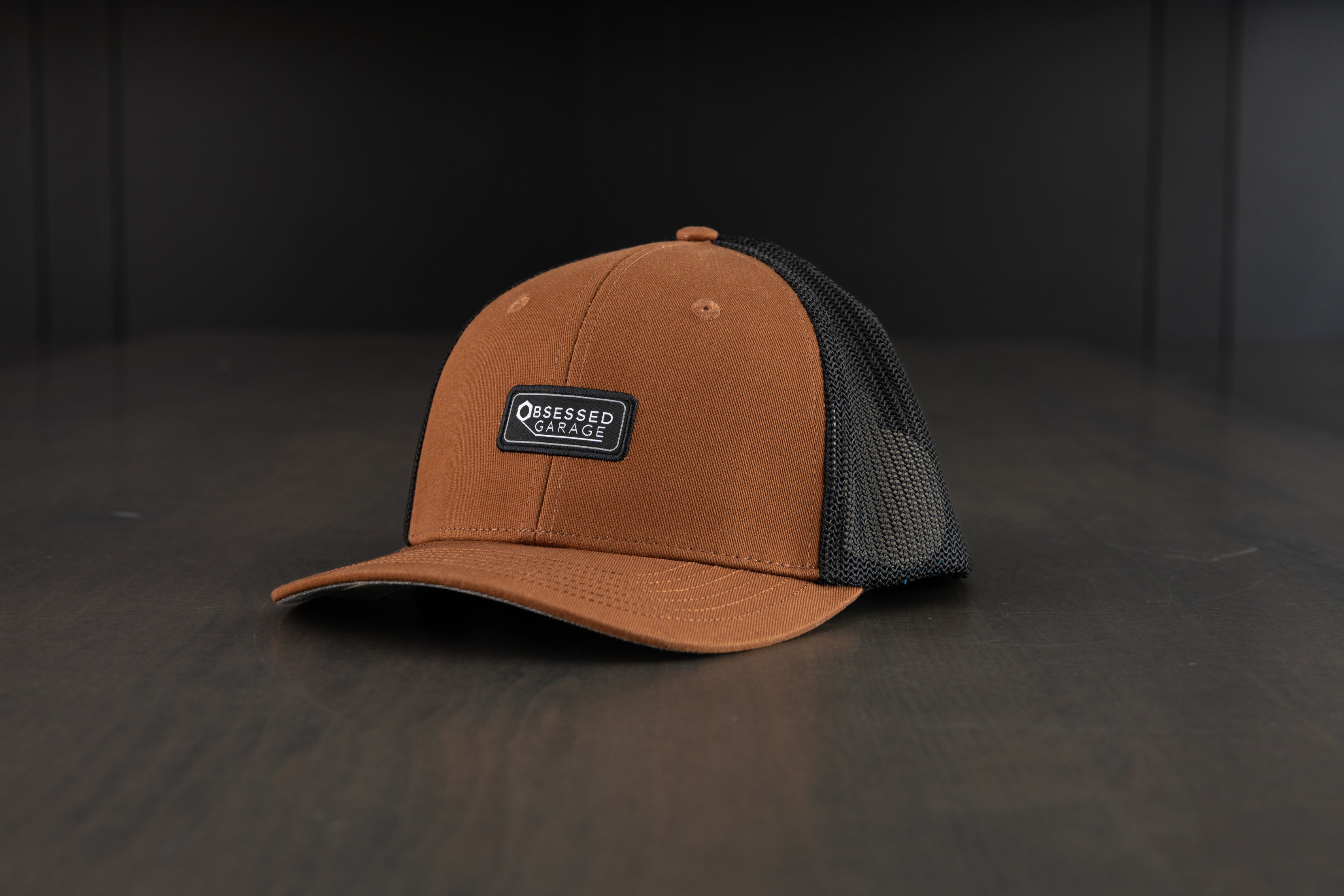 Obsessed Garage Label Hat - Premium Emira Giveaway Cap for Car Enthusiasts - Perfect for Racing Events & Casual Wear