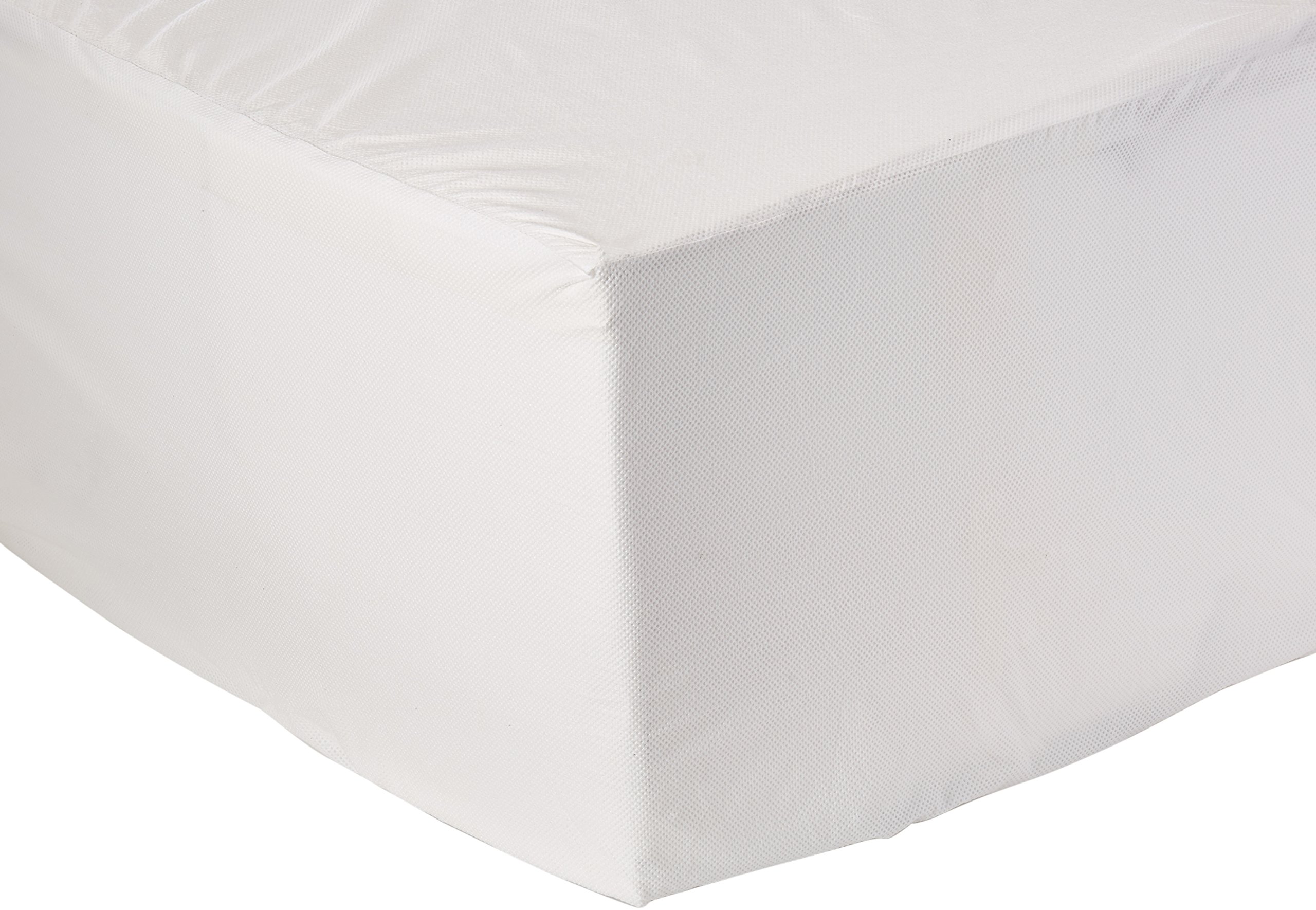 Hypoallergenic Queen Size Fitted Mattress Protector - White | Allergy Relief & Bed Protection | Perfect for Dust Mite Prevention & Spill Resistance in Bedrooms