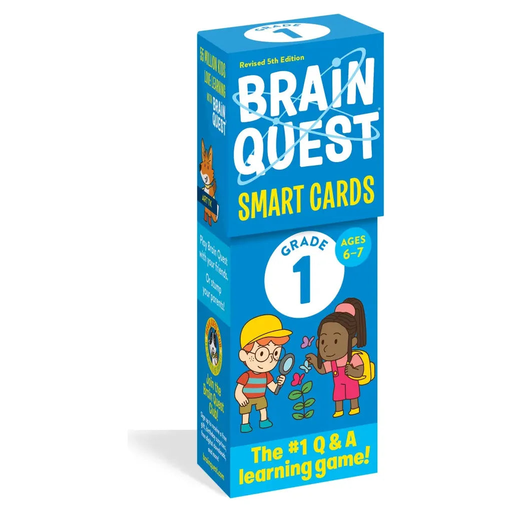 Brain Quest 1st Grade Workbook - Fun Learning Activities for Kids Ages 6-7 | Math, Reading & Writing Practice | Perfect for Homeschooling & Classroom Use