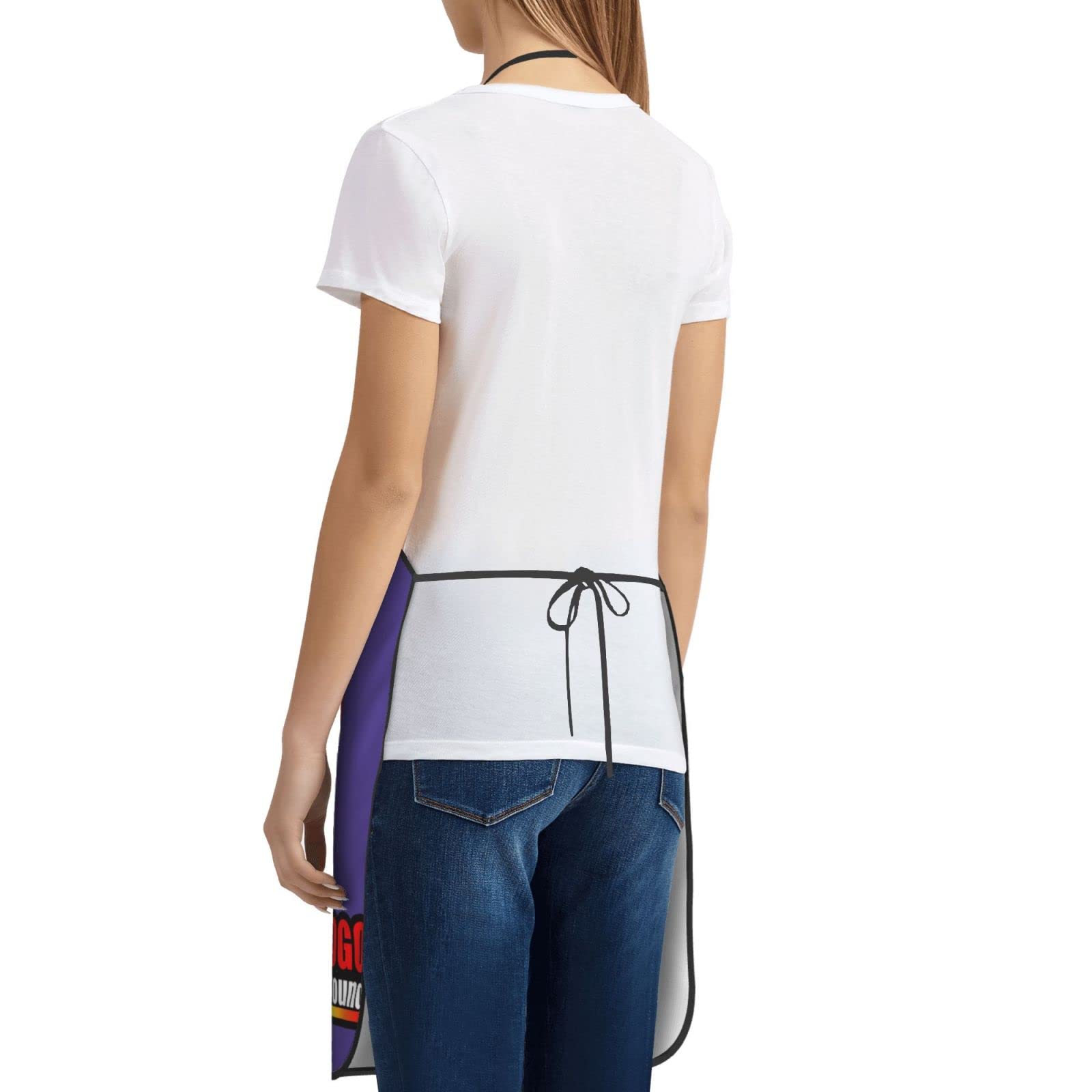 Custom Florist Apron - Personalized BBQ Grill Apron for Supermarkets, Hotels & Beverage Stores - 20