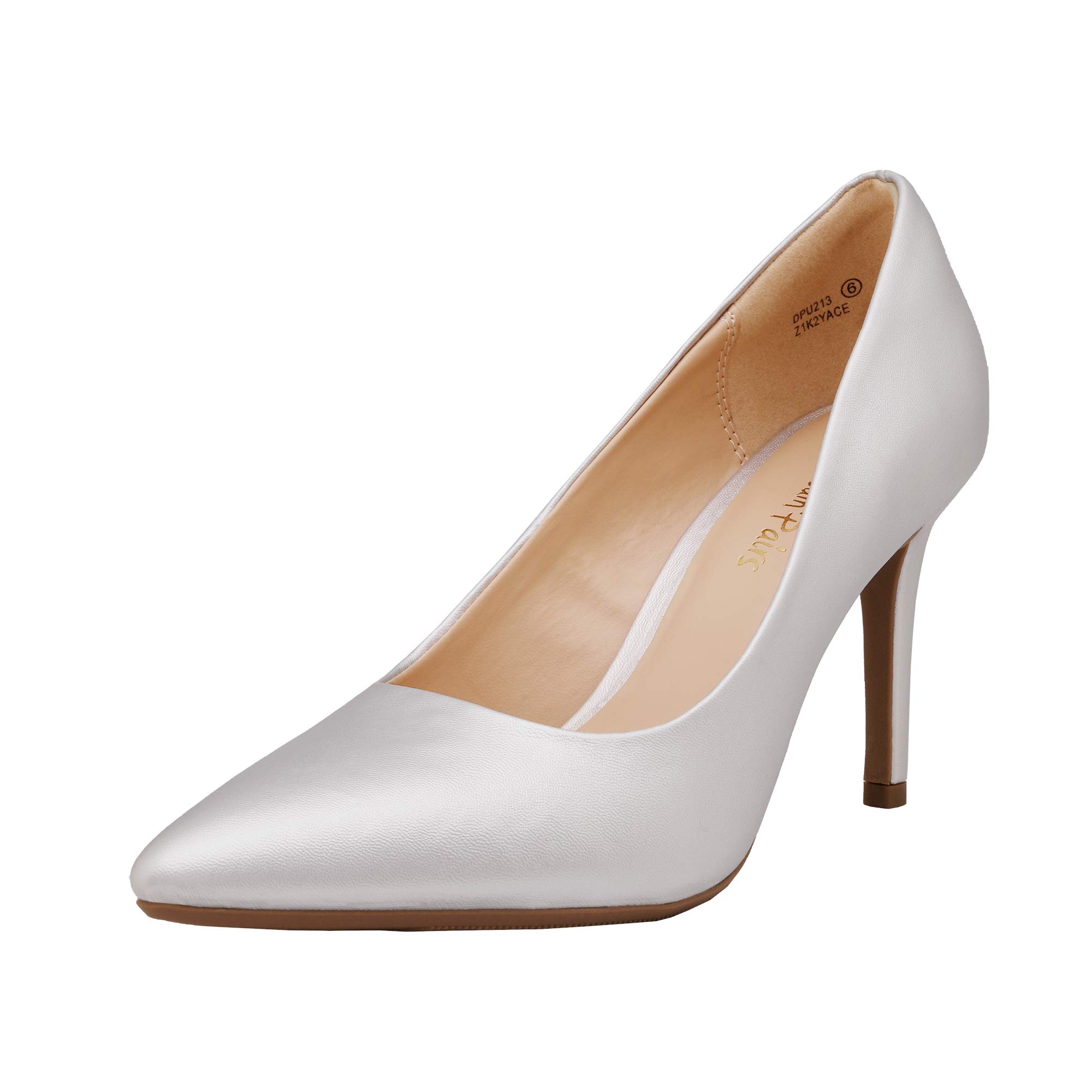 DREAM PAIRS Women's High Heel Stiletto Pumps - Pointed Toe Dress Shoes for Party, Wedding & Evening Wear - Comfortable Women's Fashion Heels