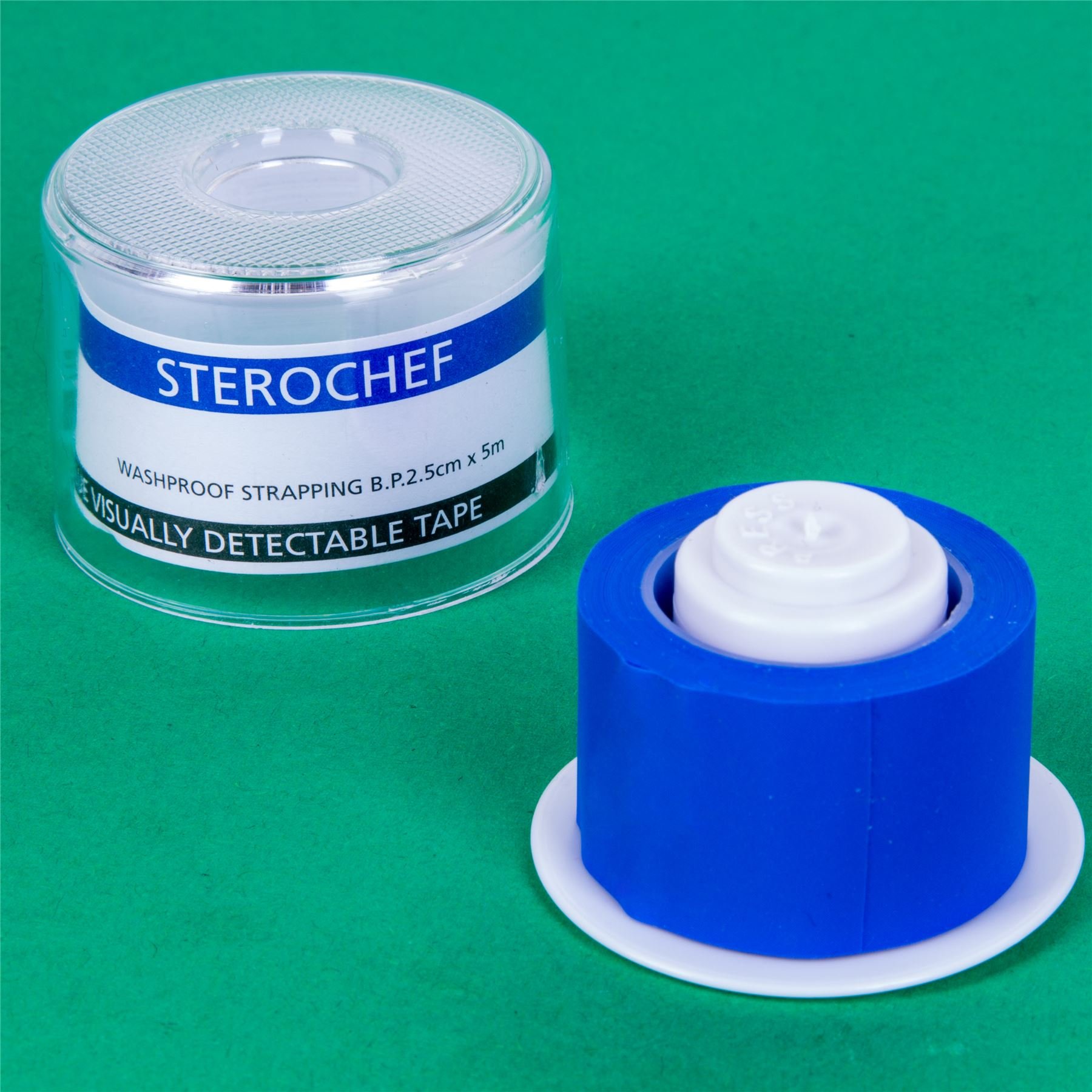 2X Waterproof Kitchen Tape Rolls - Durable for Cooking & Catering