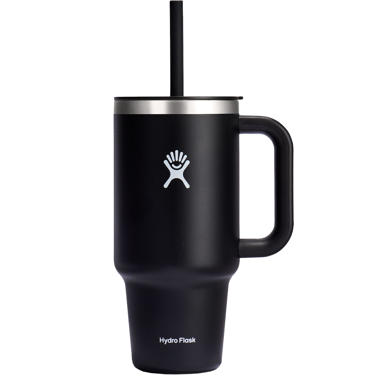 32 oz Insulated Stainless Steel Travel Tumbler with Lid & Straw - Leakproof Vacuum Flask for Hot & Cold Drinks - Perfect for Commuting, Camping, Hiking & Outdoor Adventures