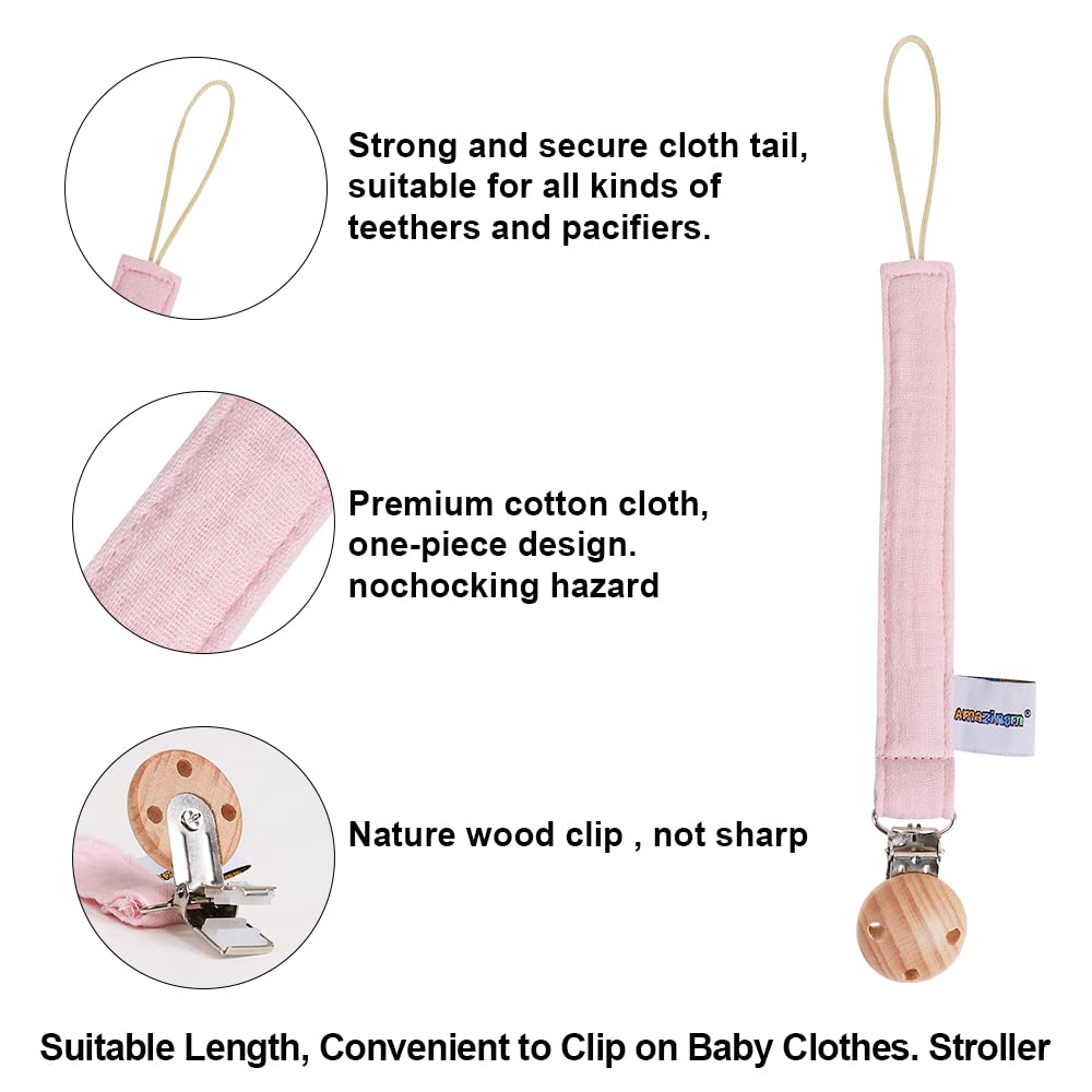 BPA-Free Baby Silicone Teether Toy with Pacifier Clip - Safe Teething Relief for Infants 3+ Months | Freezer Safe, Food Grade Material | Perfect Gift for Boys & Girls (Pink Flamingo) | Ideal for Soothing Sore Gums at Home or On-the-Go