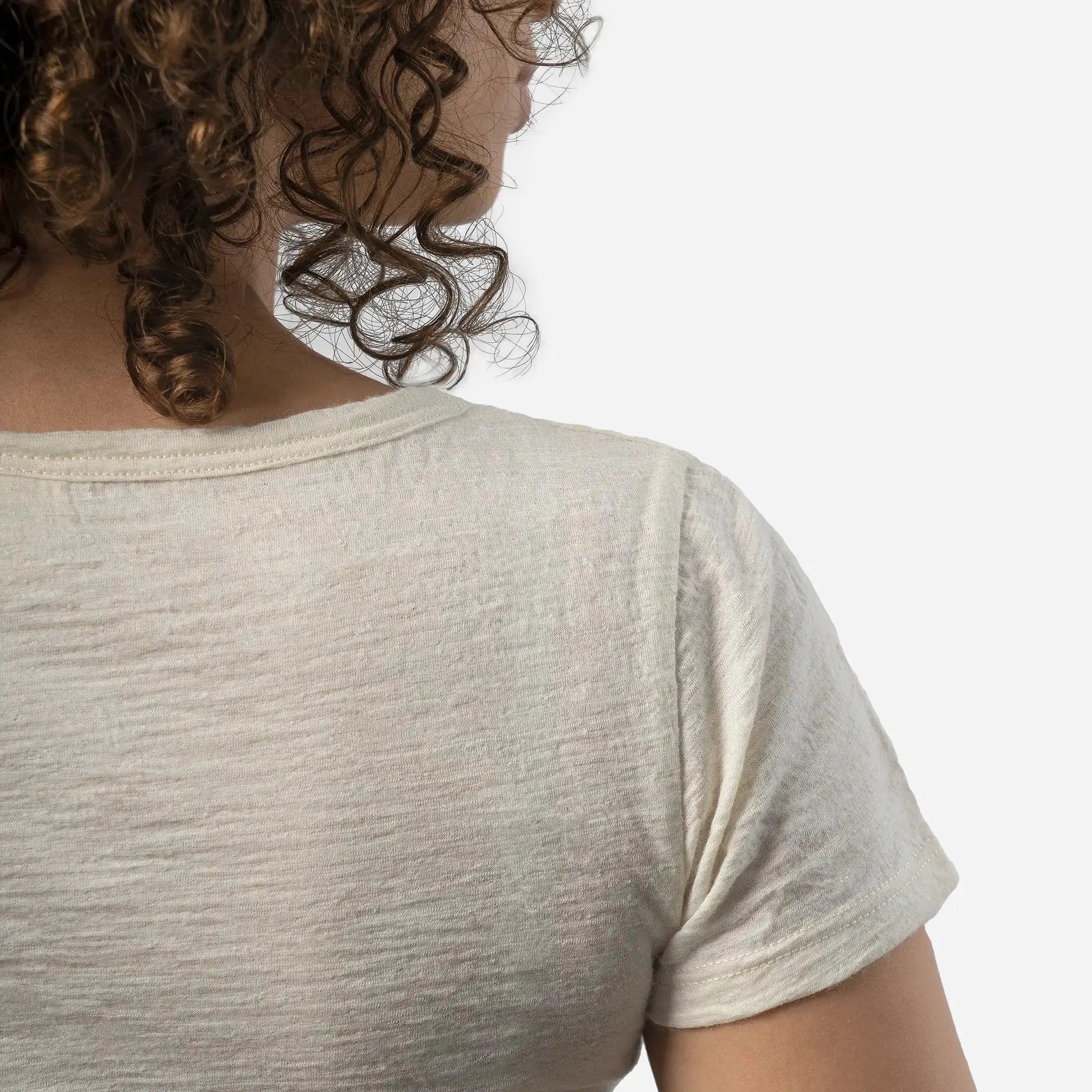 Ultralight 160 Women's Alpaca Wool V-Neck T-Shirt - Soft & Breathable for Travel, Hiking & Everyday Wear