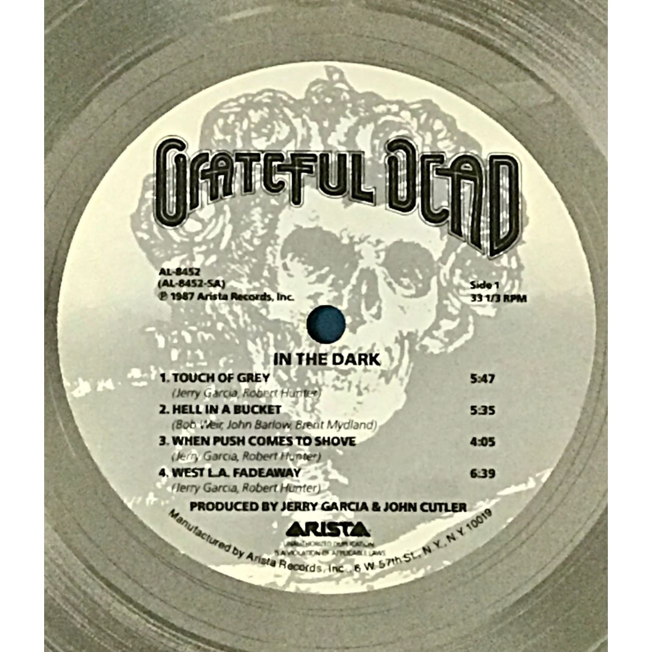 Grateful Dead In The Dark RIAA Platinum Album Award - Official Music Collectible for Fans & Memorabilia Display - Perfect for Home Decor, Music Room, or Office