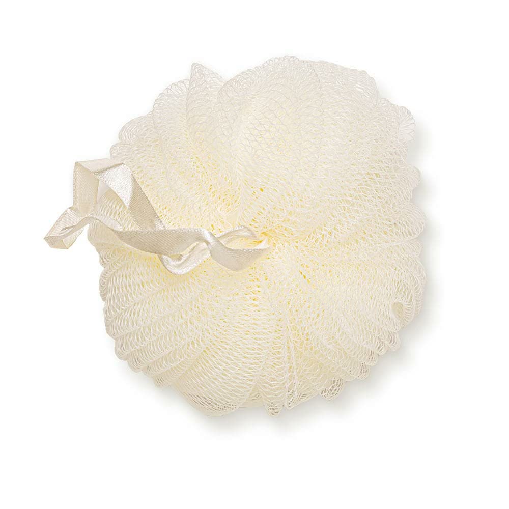 Premium Yellow Loofah Sponge for Women & Men - Gentle Exfoliating Body Scrubber, Bath Sponge & Shower Pouf | Luxury Skin Care Essential for Soft, Smooth Skin | Perfect for Daily Shower & Spa Relaxation