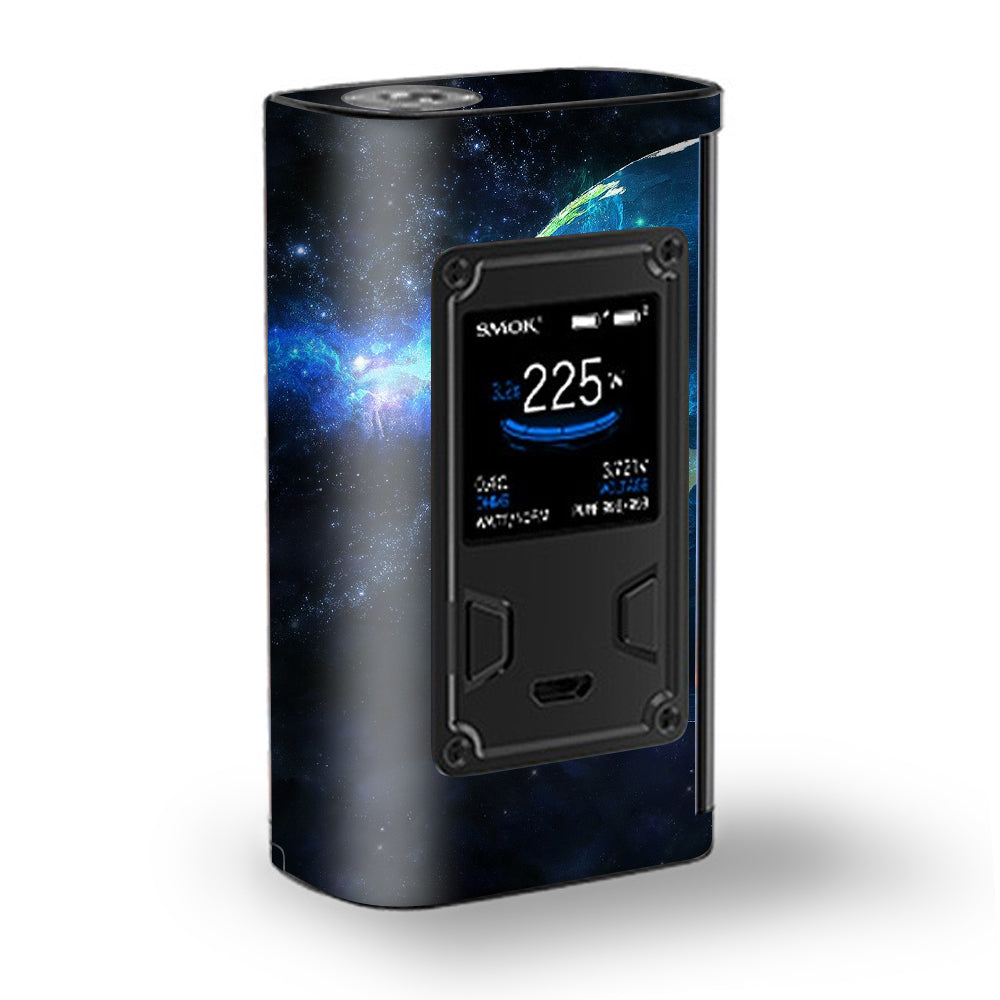 3D Earth Majesty Smok Skin - Premium Vape Tank Replacement for Enhanced Flavor & Vapor - Perfect for Cloud Chasing & Sub-Ohm Vaping