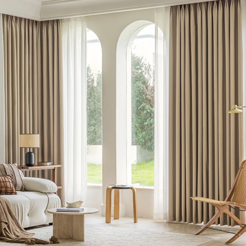 Briana Purple Velvet Jacquard Blackout Soundproof Curtains - Thermal Insulated Drapes for Bedroom, Living Room & Home Theater (Custom Size Available)